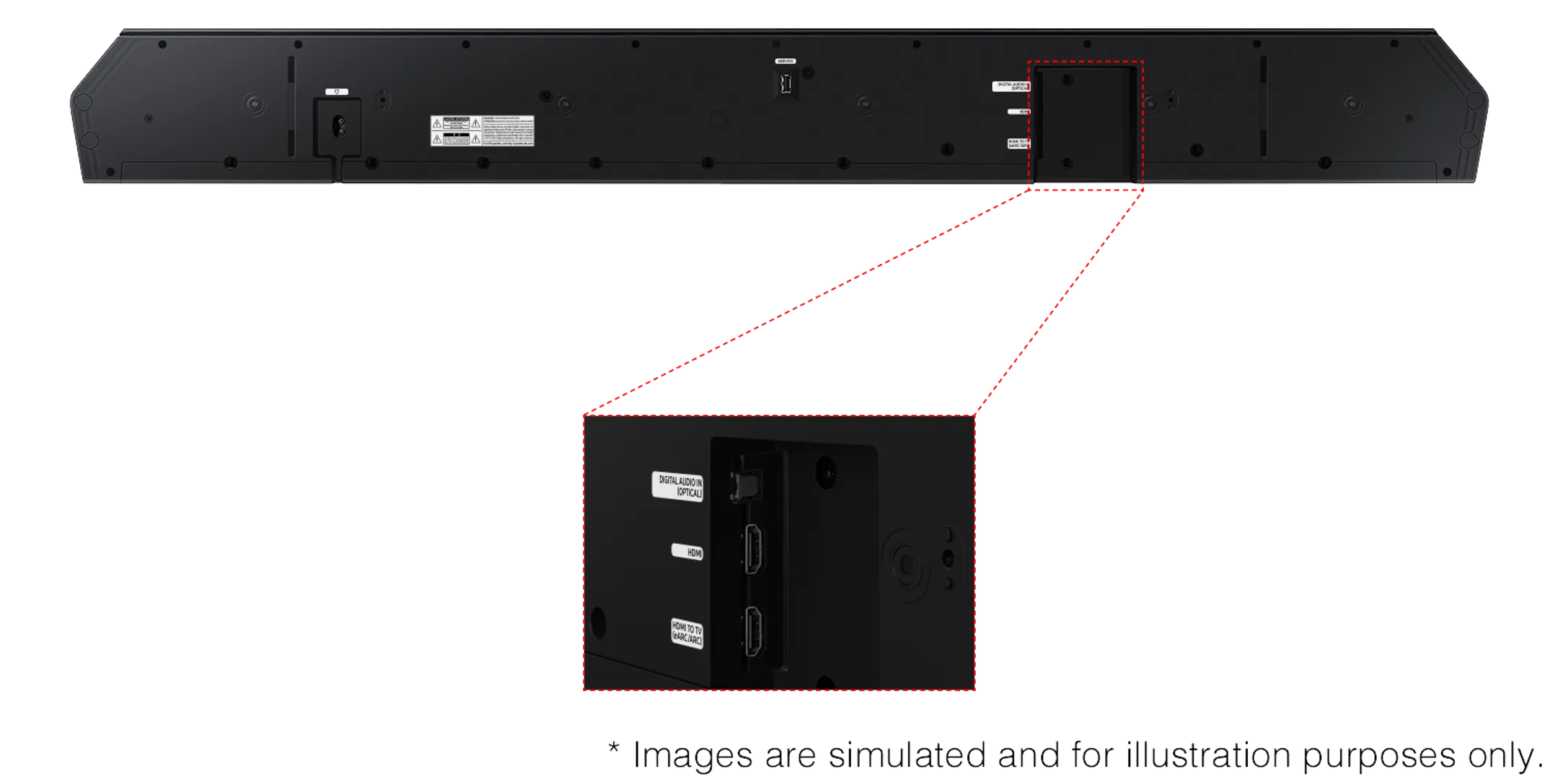 Samsung Barre de son HW-Q800D/XN - 5.1.2 image