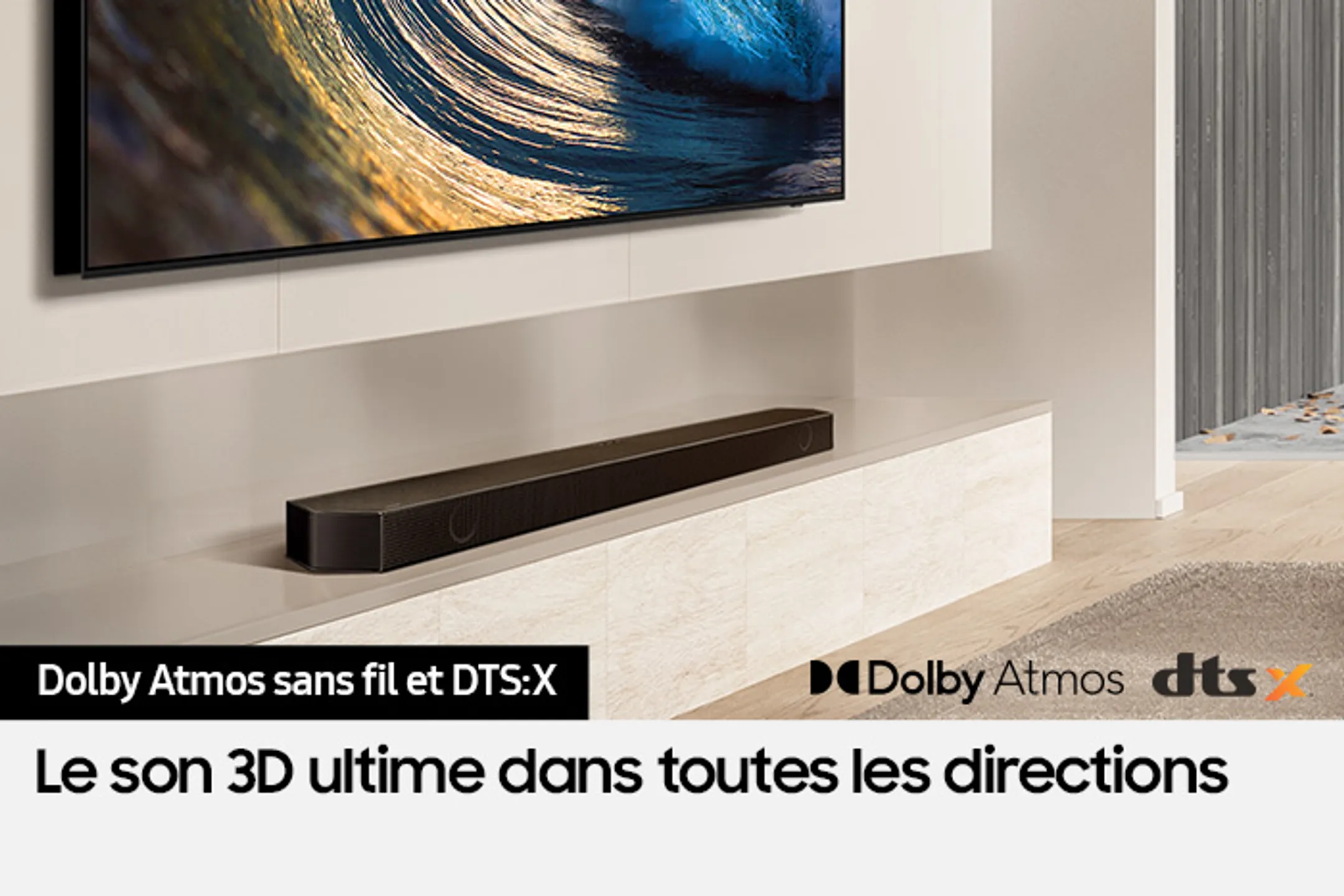 Samsung Barre de son HW-Q930D/XN - 9.1.4 canaux image