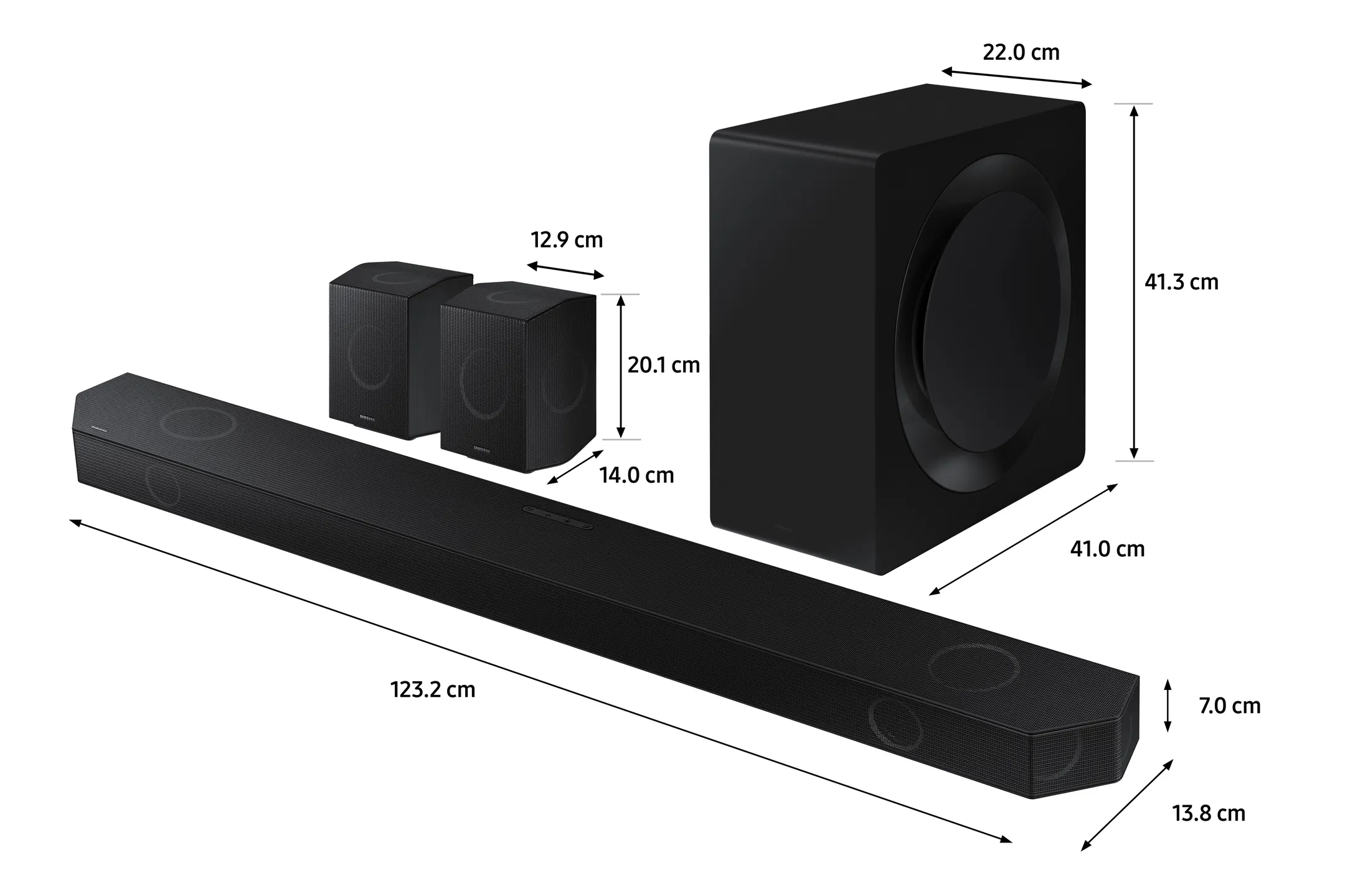 HW-Q990D/XN soundbar - 11.1.4 kanalen