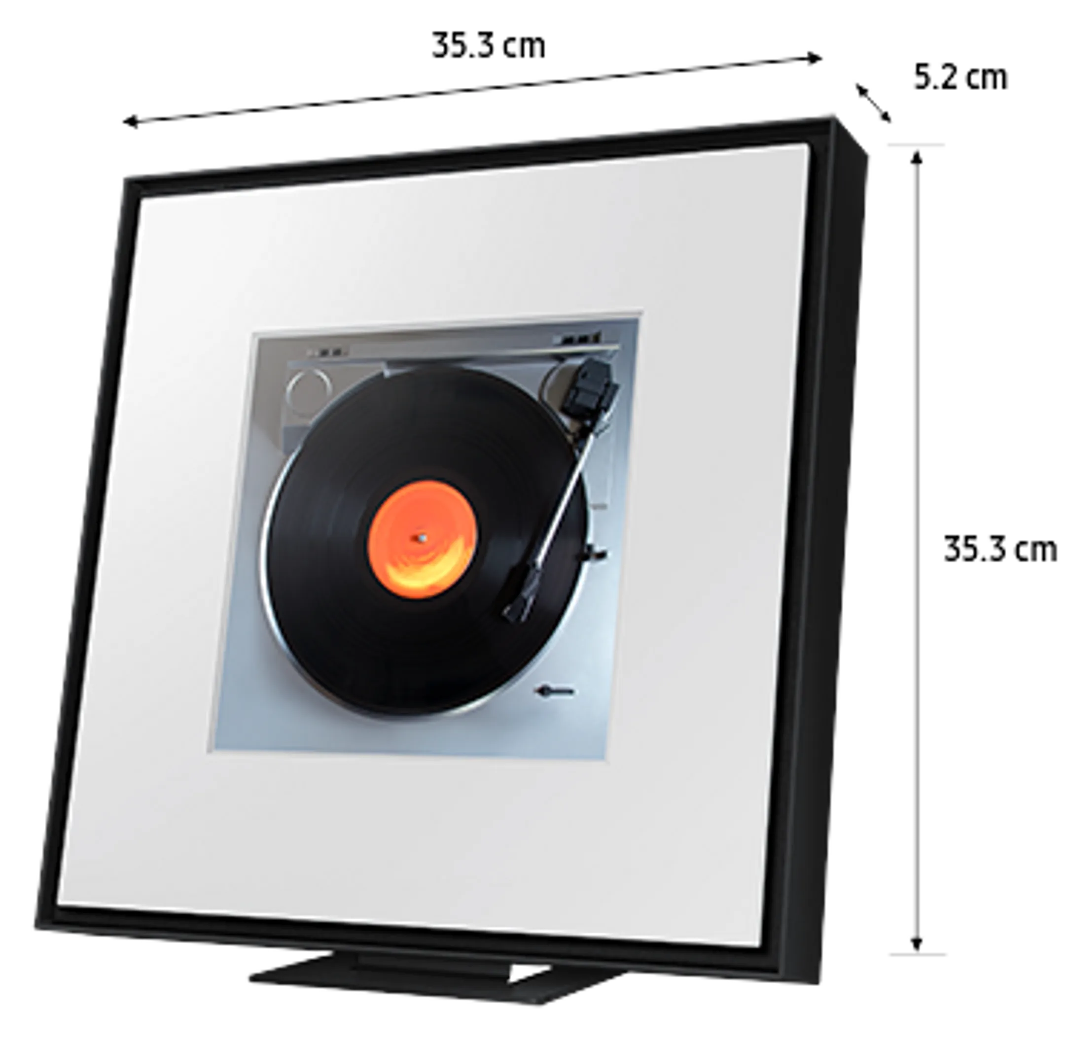 Samsung Draadloze speaker Music Frame HW-LS60D/XN - 2.0 kanalen image