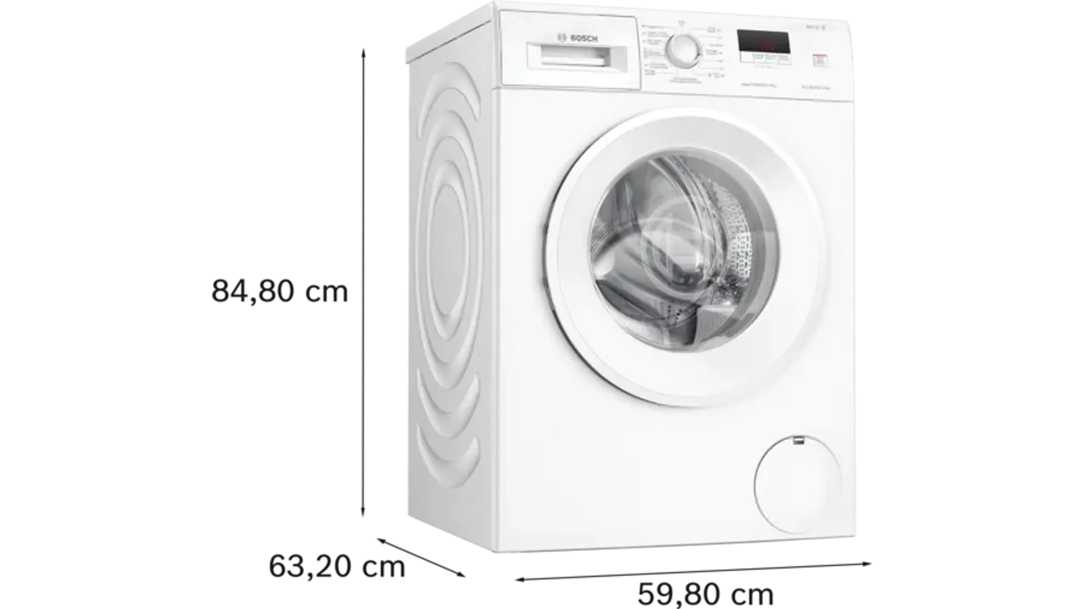 Bosch Wasmachine WGE03400FG Serie 2 SpeedPerfect 8 kg image