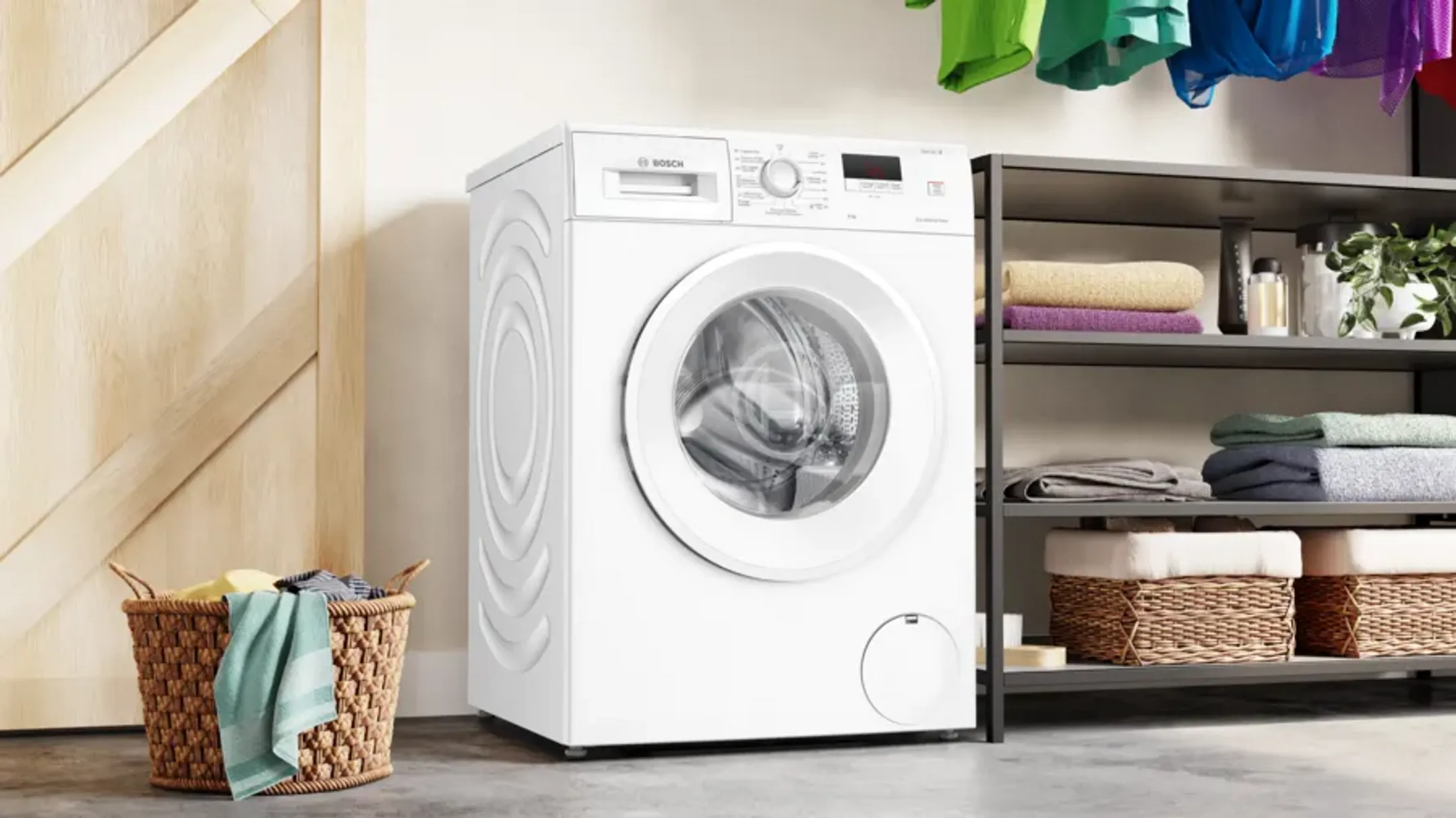 Bosch Wasmachine WGE03400FG Serie 2 SpeedPerfect 8 kg image