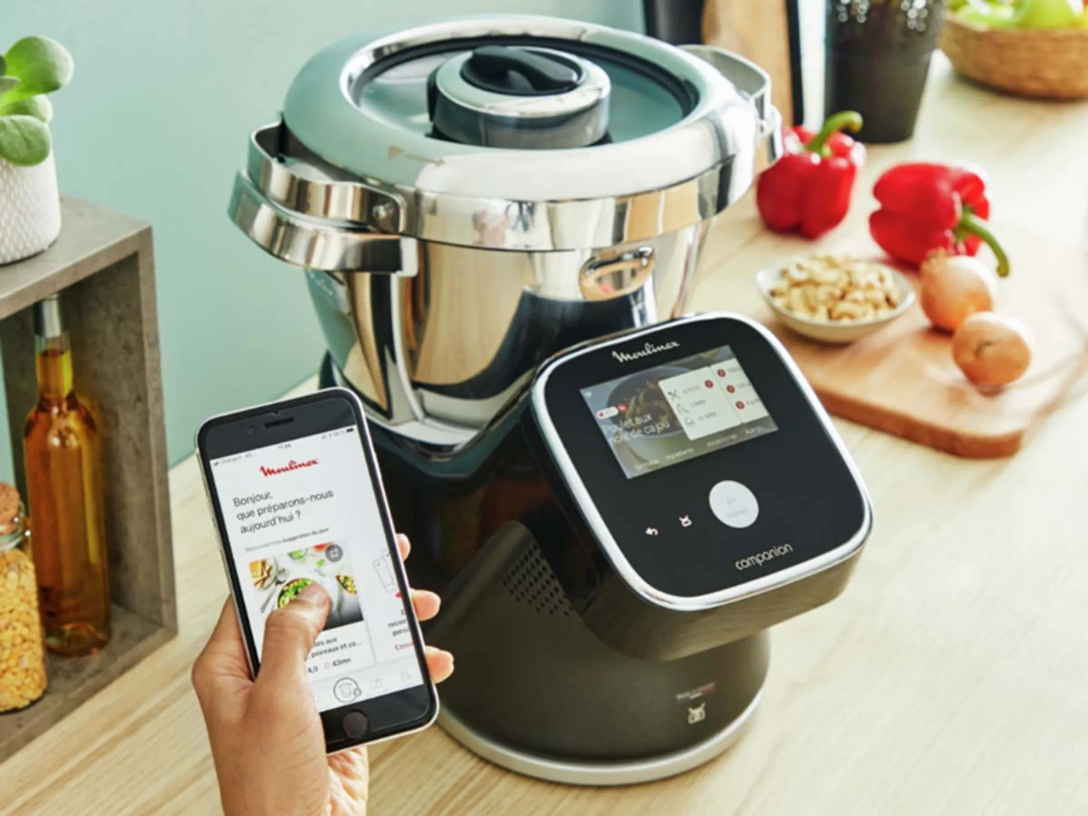 Moulinex Robot chauffant i-Companion Touch Pro YY5042FG image