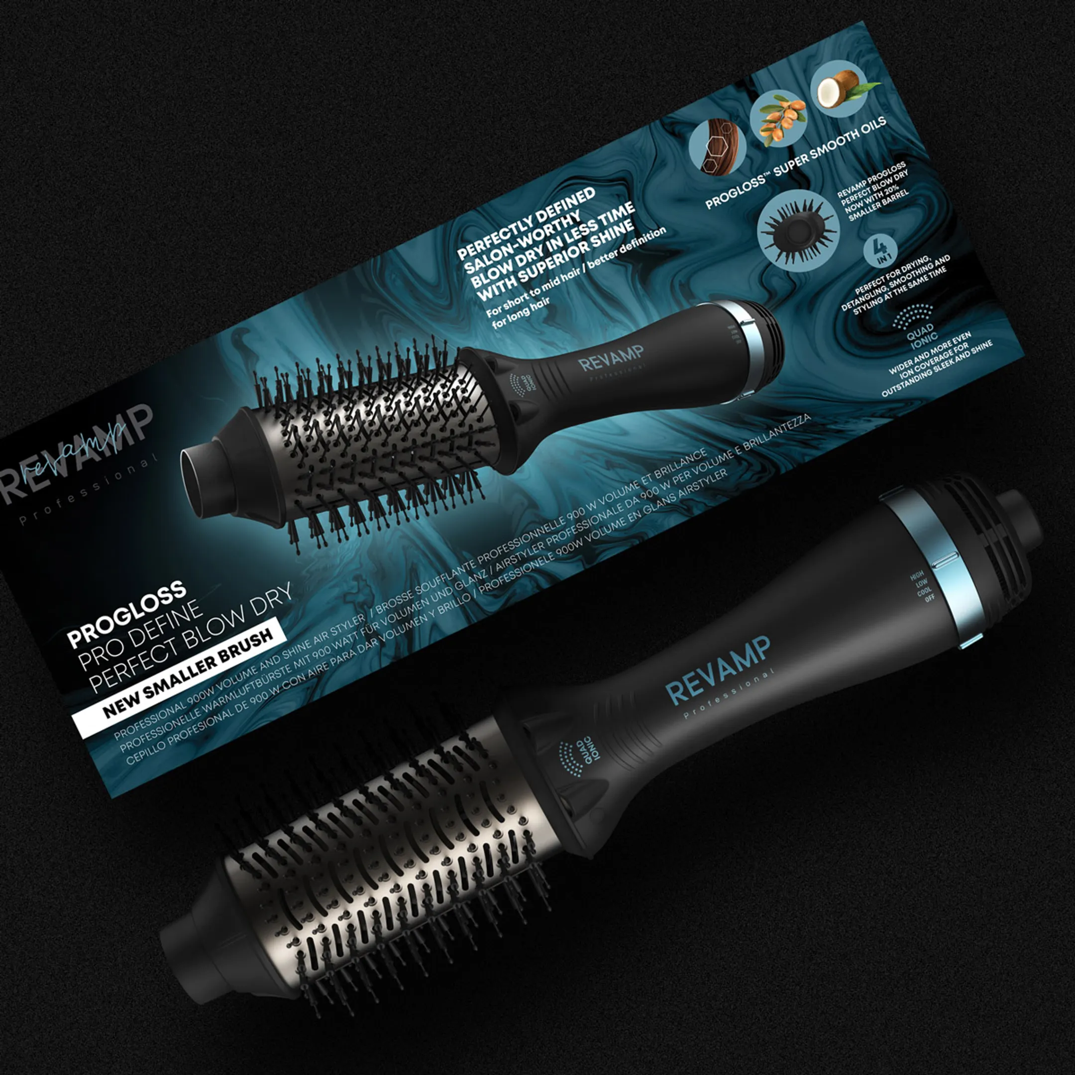 Revamp Progloss Pro Define Perfect Blow Dry brosse soufflante image