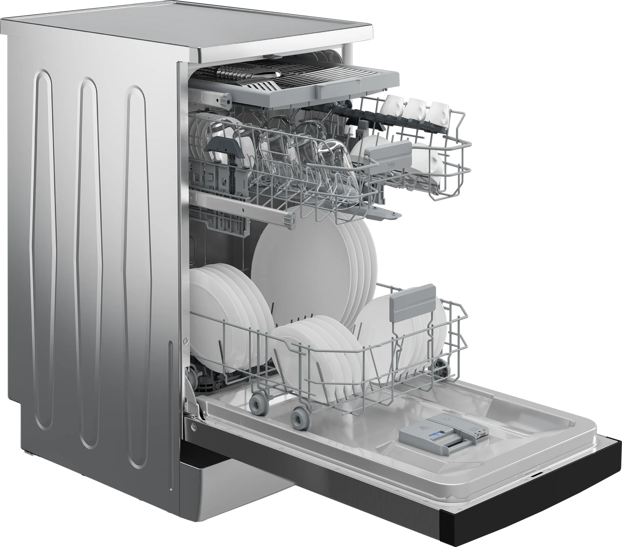 Beko Vaatwasser BDFS26046XQ Slimline image