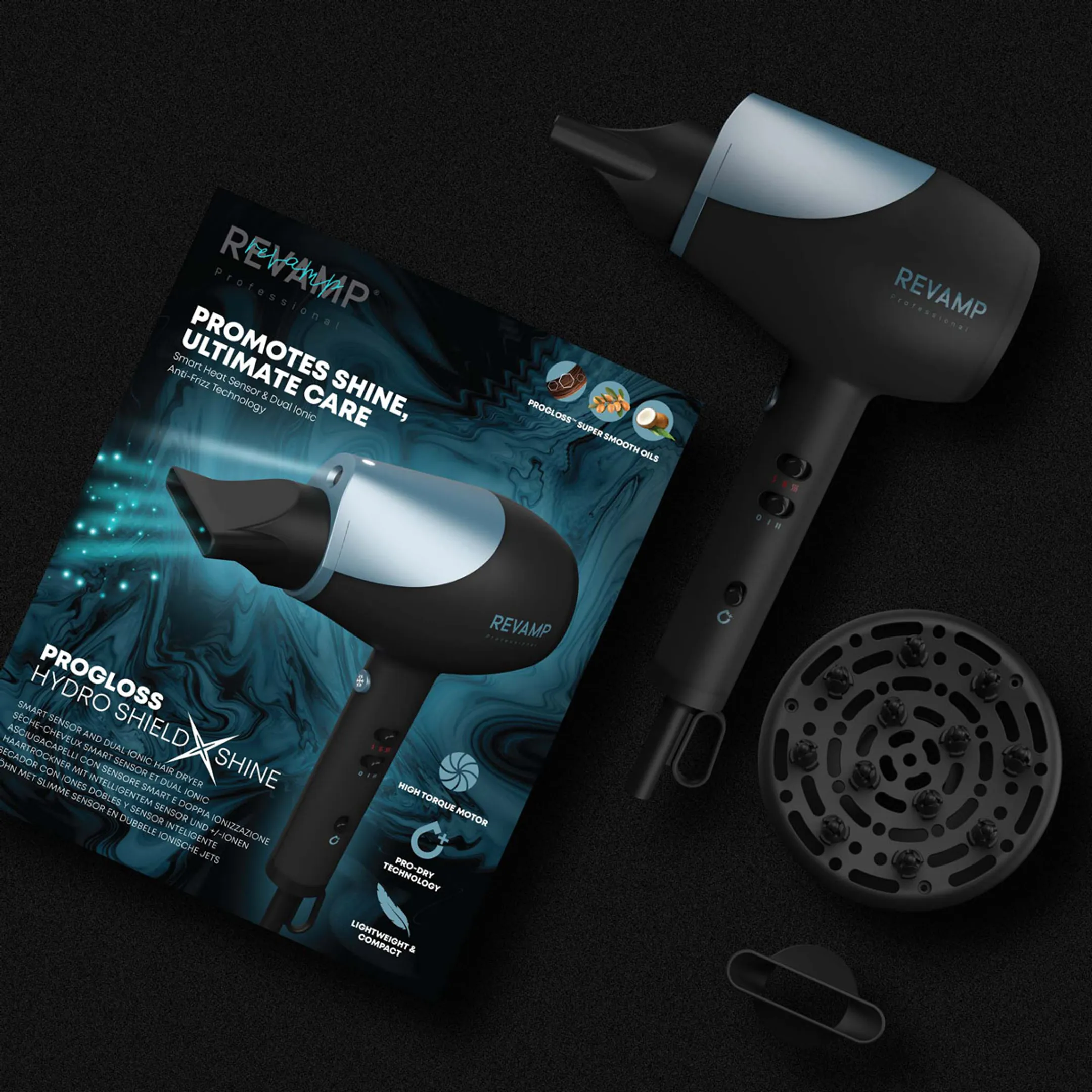 Revamp  Sèche-cheveux Hydro Shield X Shine DR-6000-EU image