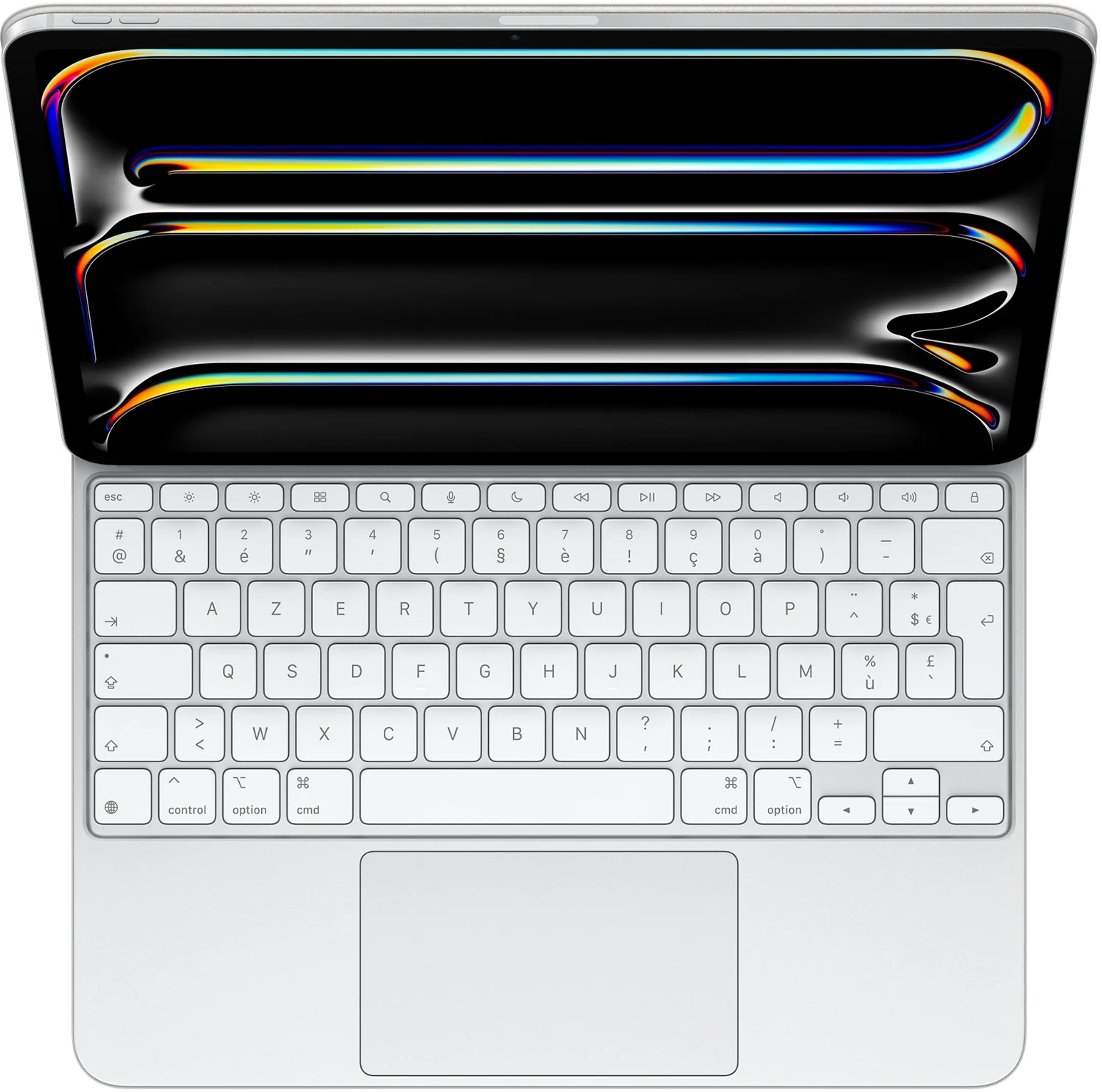 Magic Keyboard pour iPad Pro (M4) 13" AZERTY Blanc