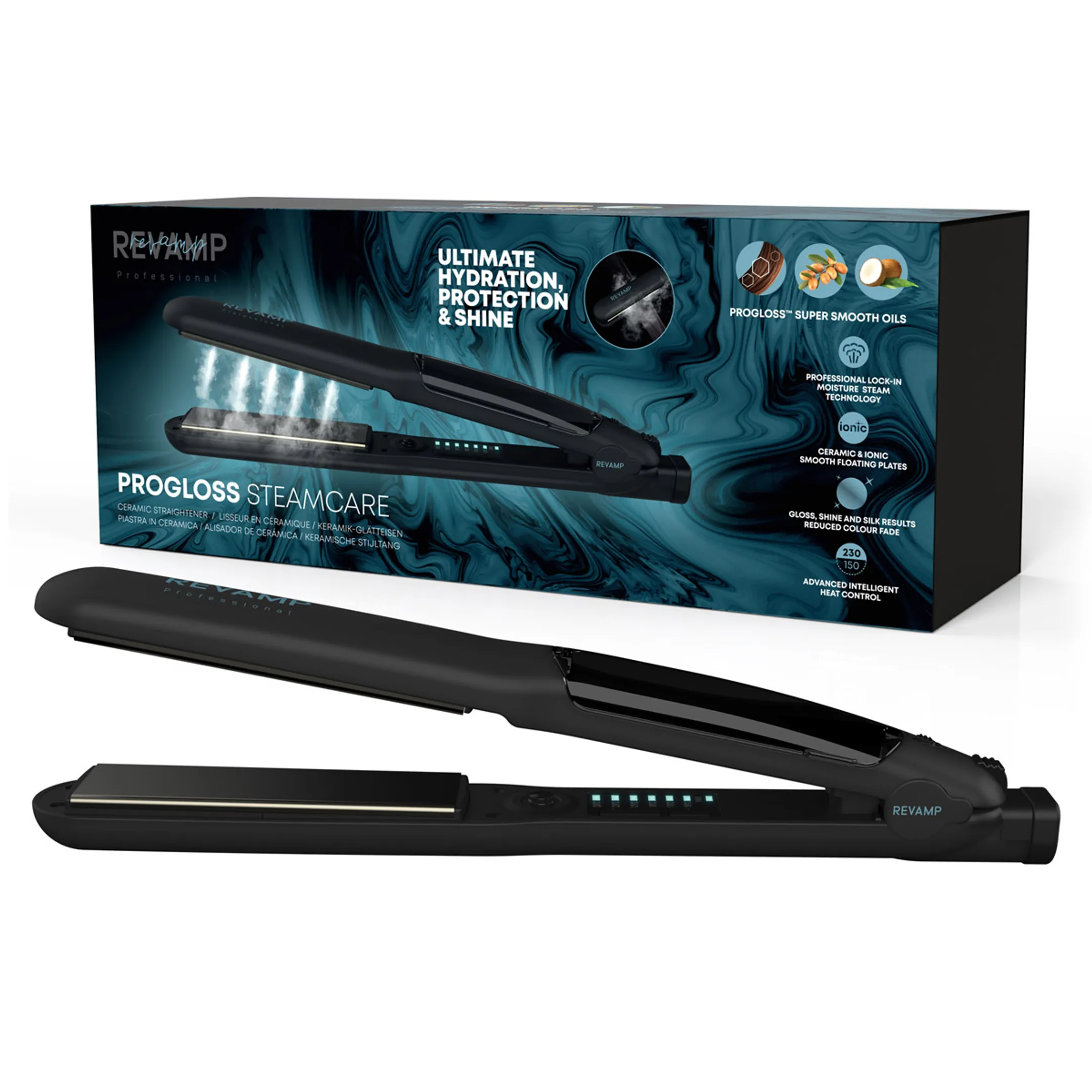 Revamp Lisseur Progloss Steamcare Ceramic ST-1600 image