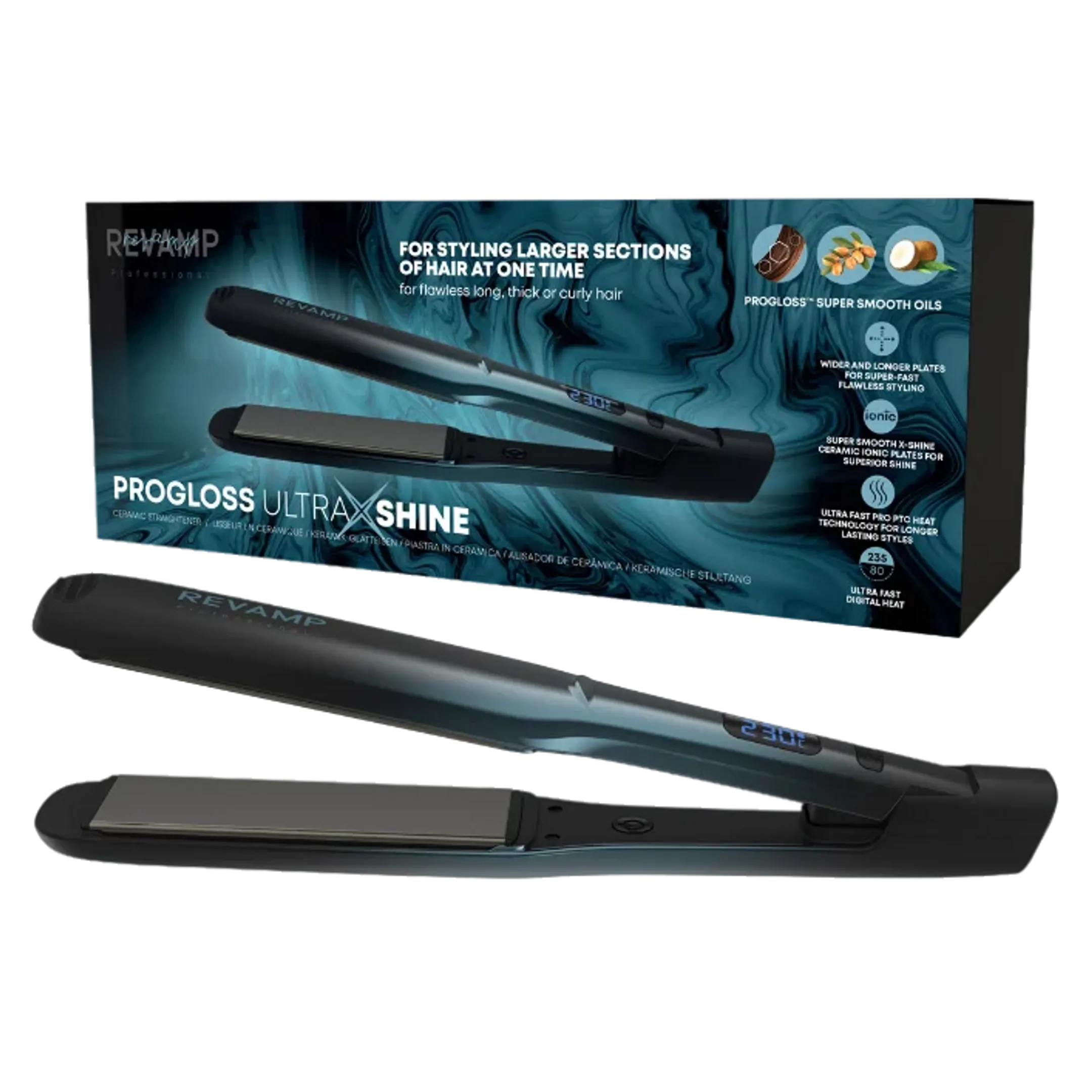 Lisseur Progloss Ultra X Shine Ceramic 