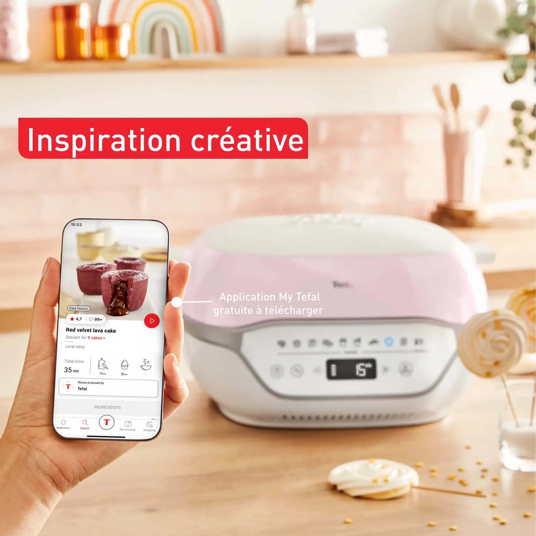 Tefal Cake Factory Infinity KD850110 image