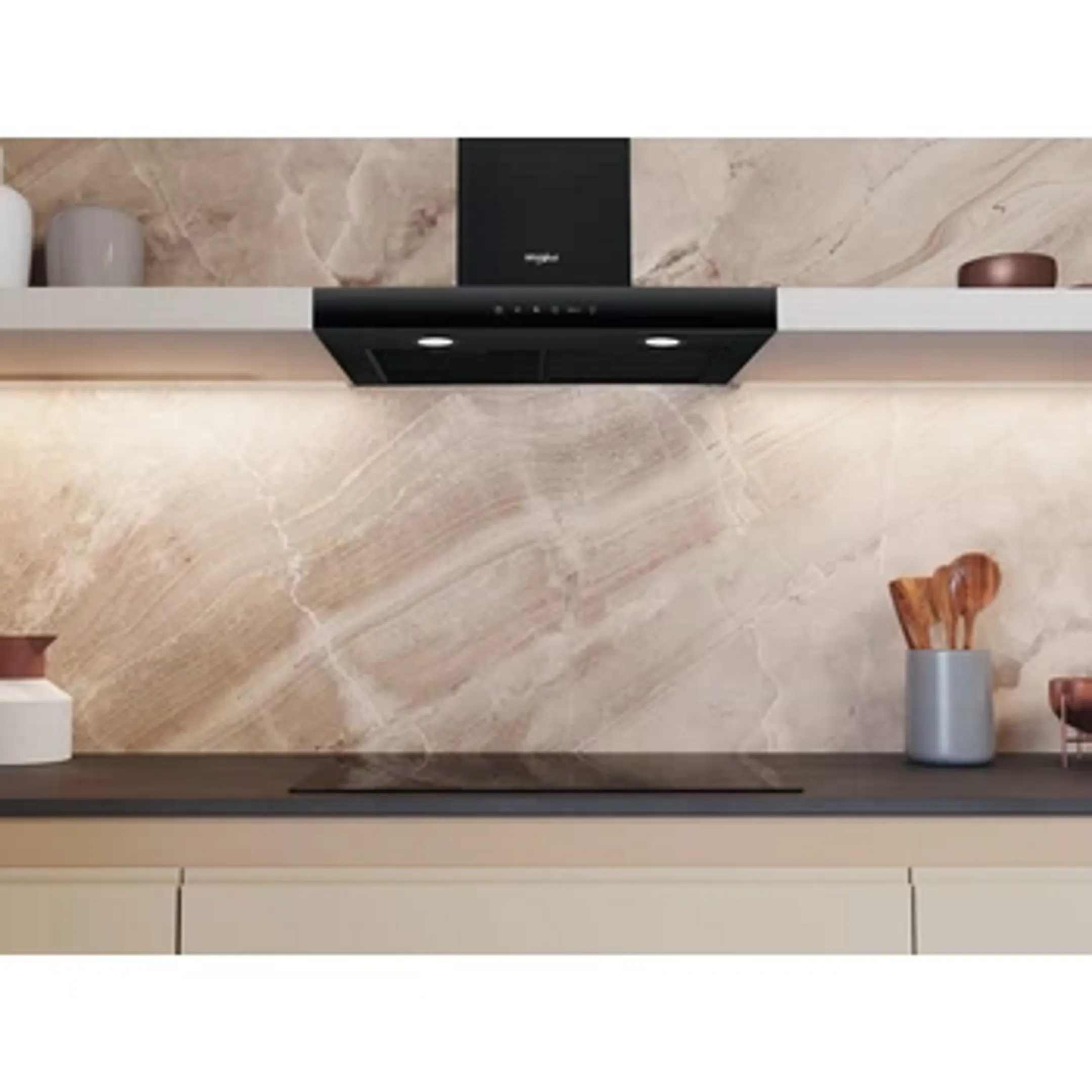 Whirlpool Wanddampkap WHBS62FLTK image