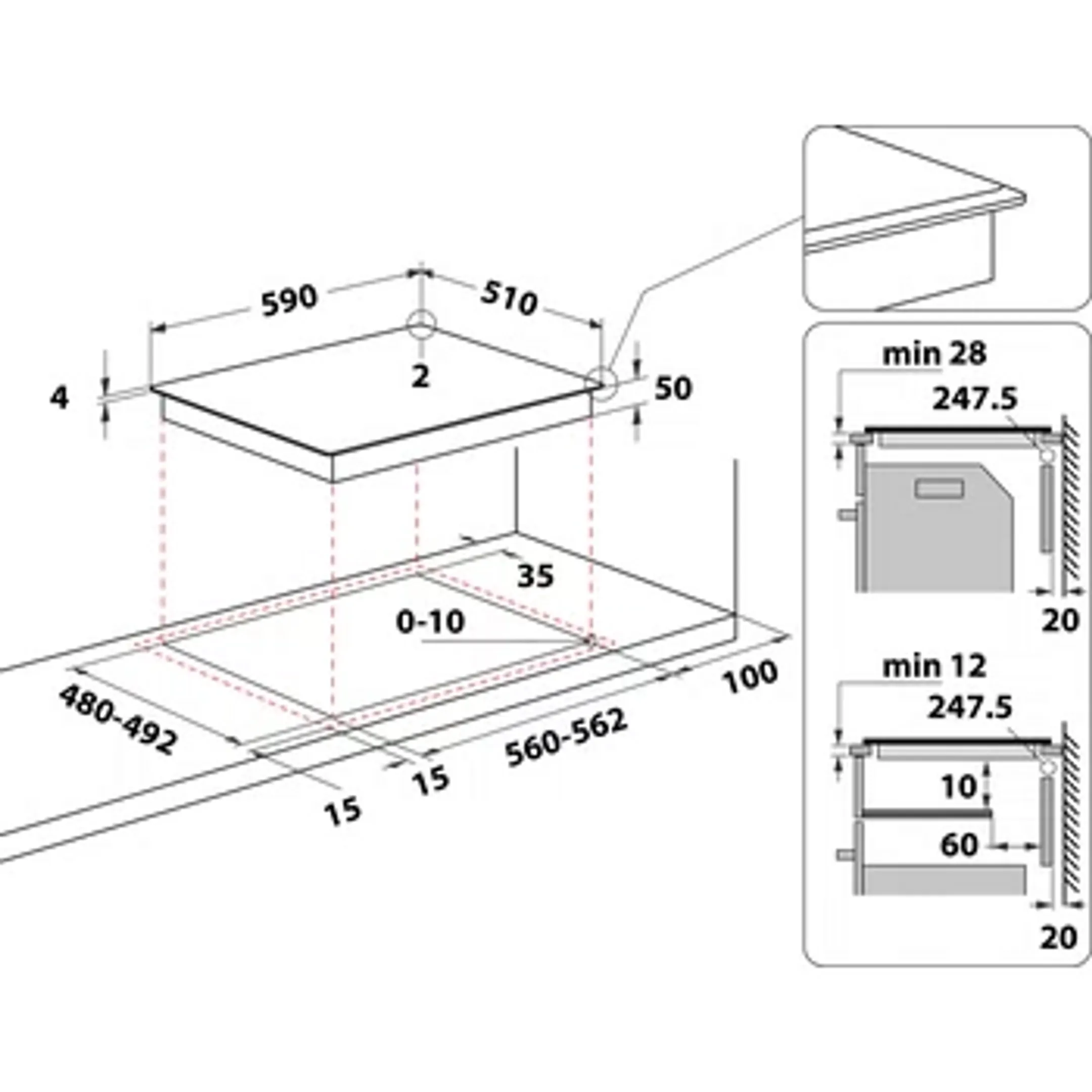 Whirlpool Taque induction WL S3160 BF image