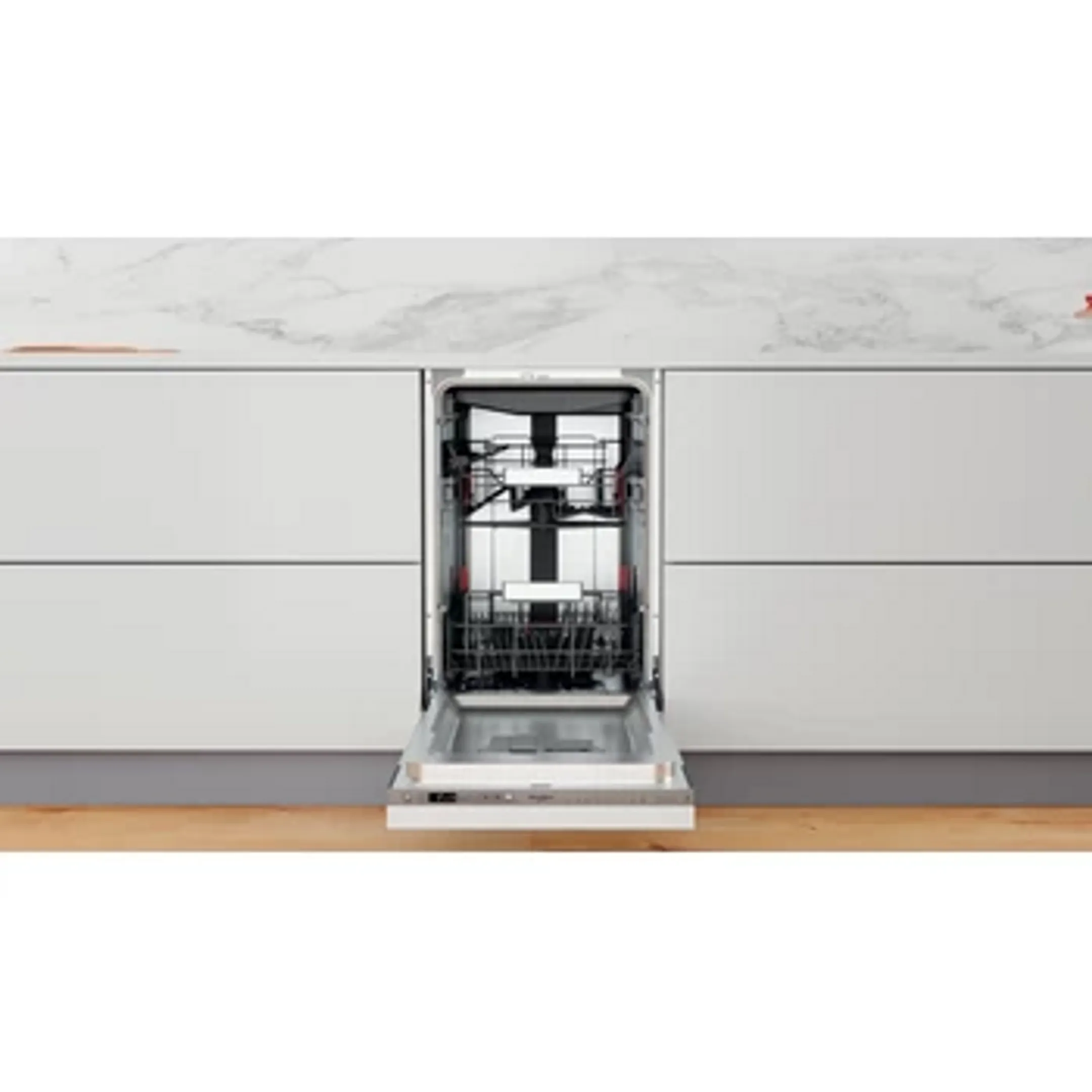 Whirlpool Inbouw vaatwasser WSIO 3O34 PFE X image