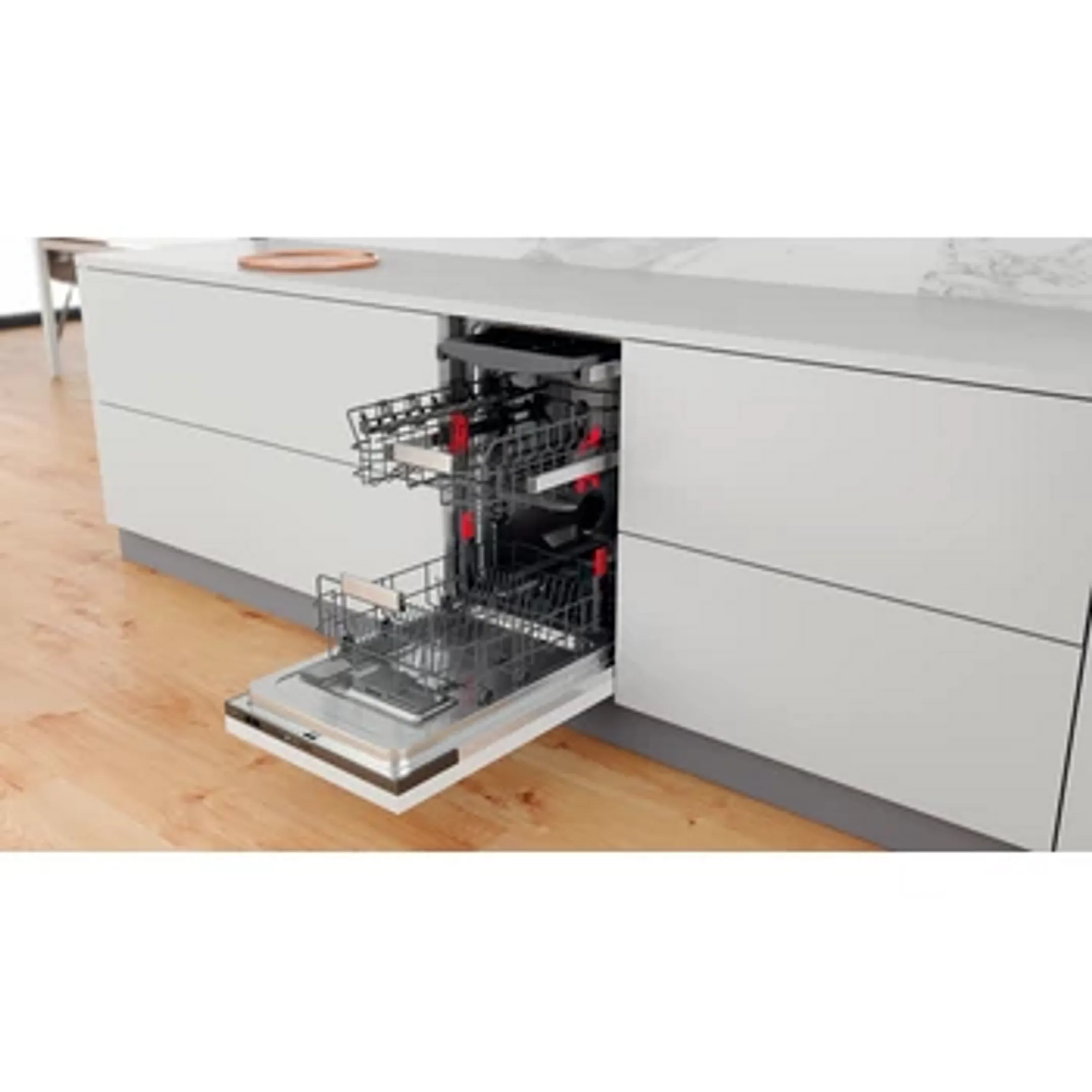 Whirlpool Inbouw vaatwasser WSIO 3O34 PFE X image