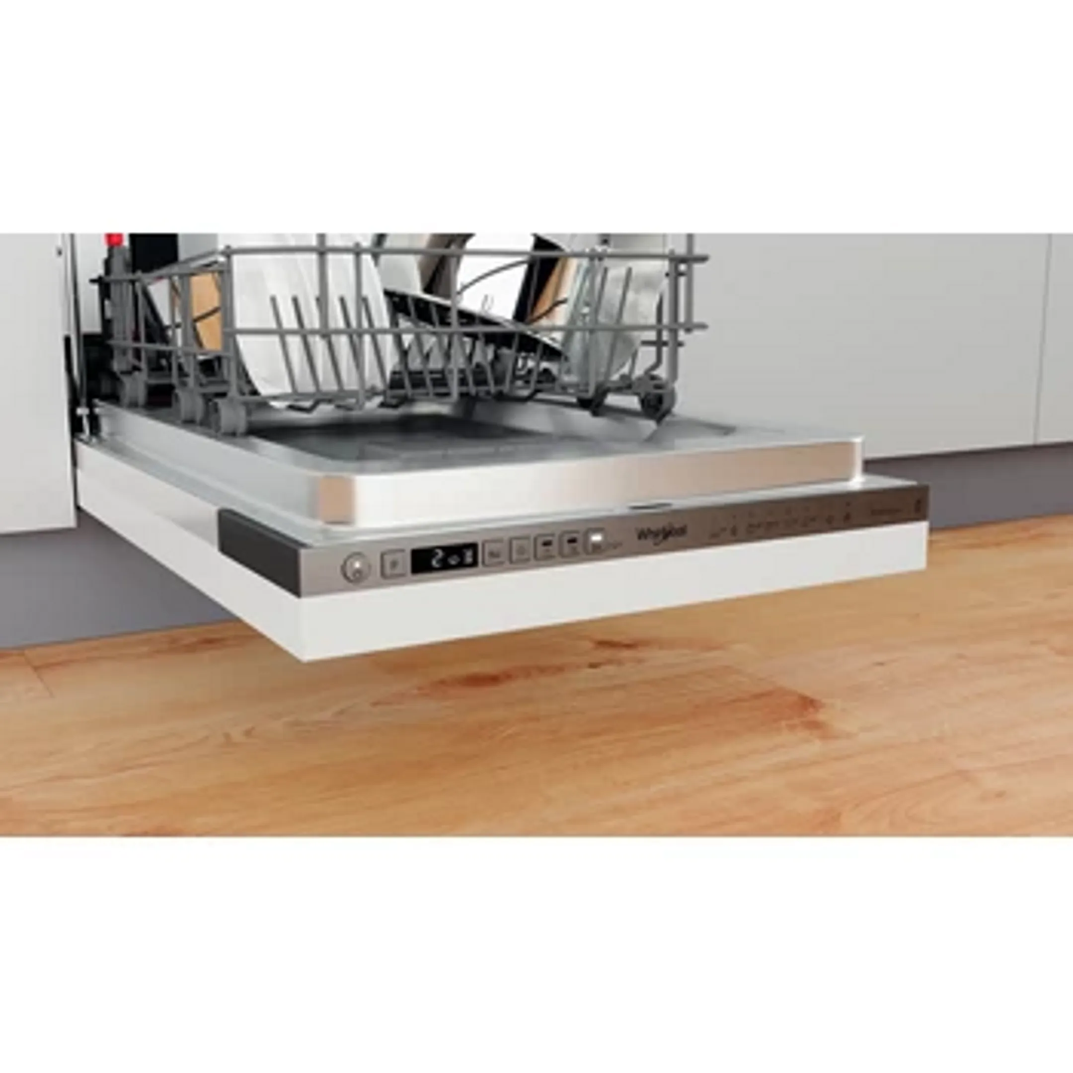 Whirlpool Inbouw vaatwasser WSIO 3O34 PFE X image