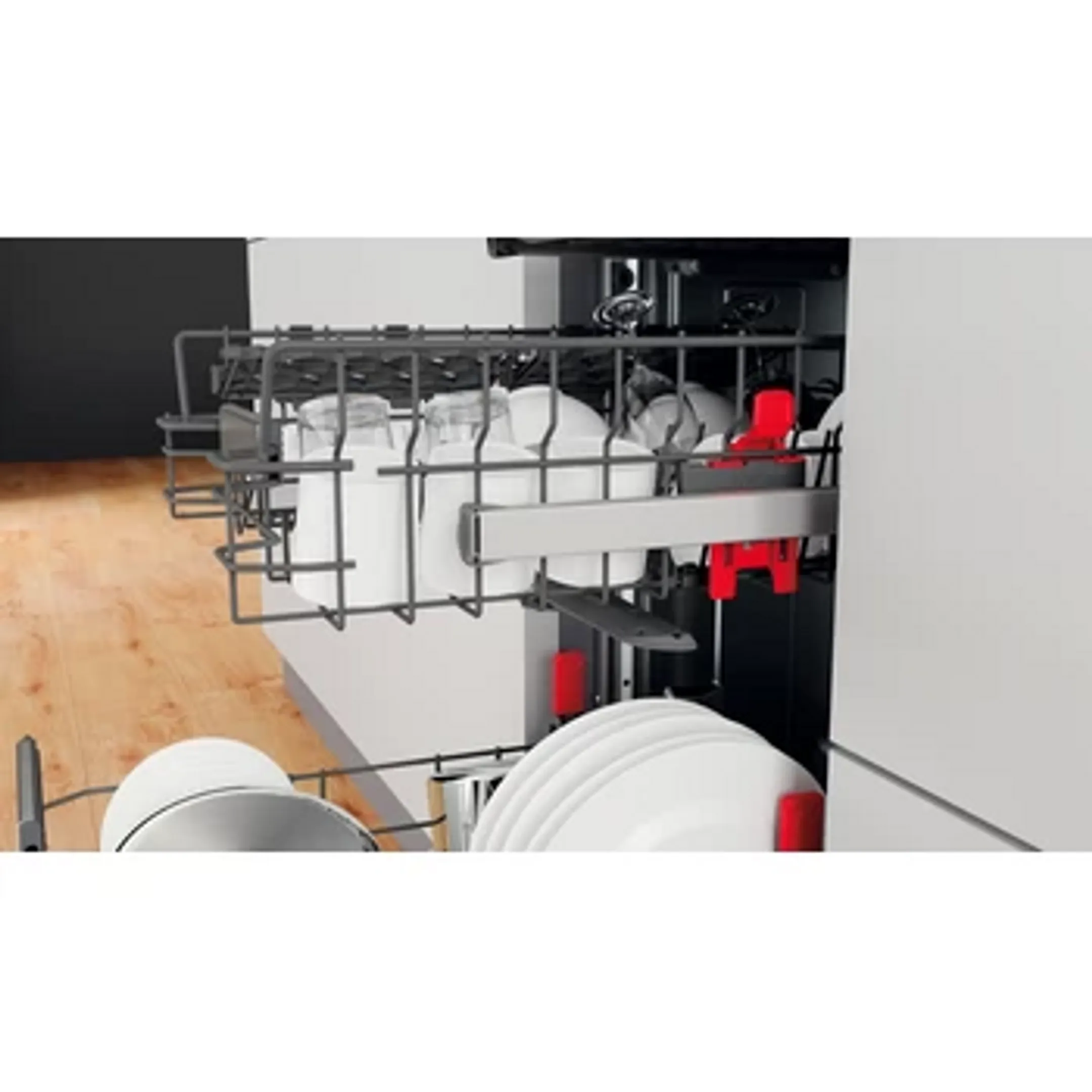 Whirlpool Inbouw vaatwasser WSIO 3O34 PFE X image