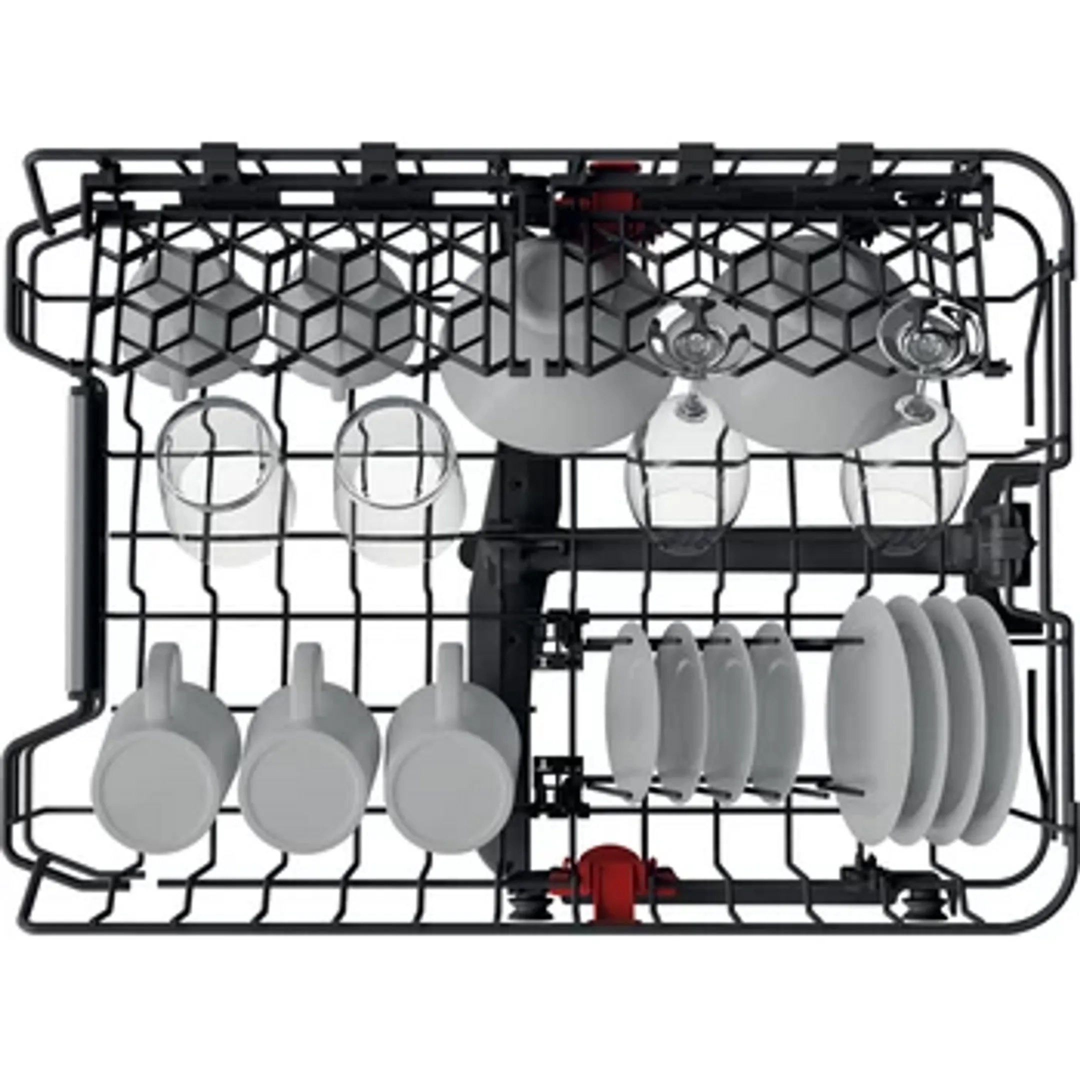Whirlpool Inbouw vaatwasser WSIO 3O34 PFE X image