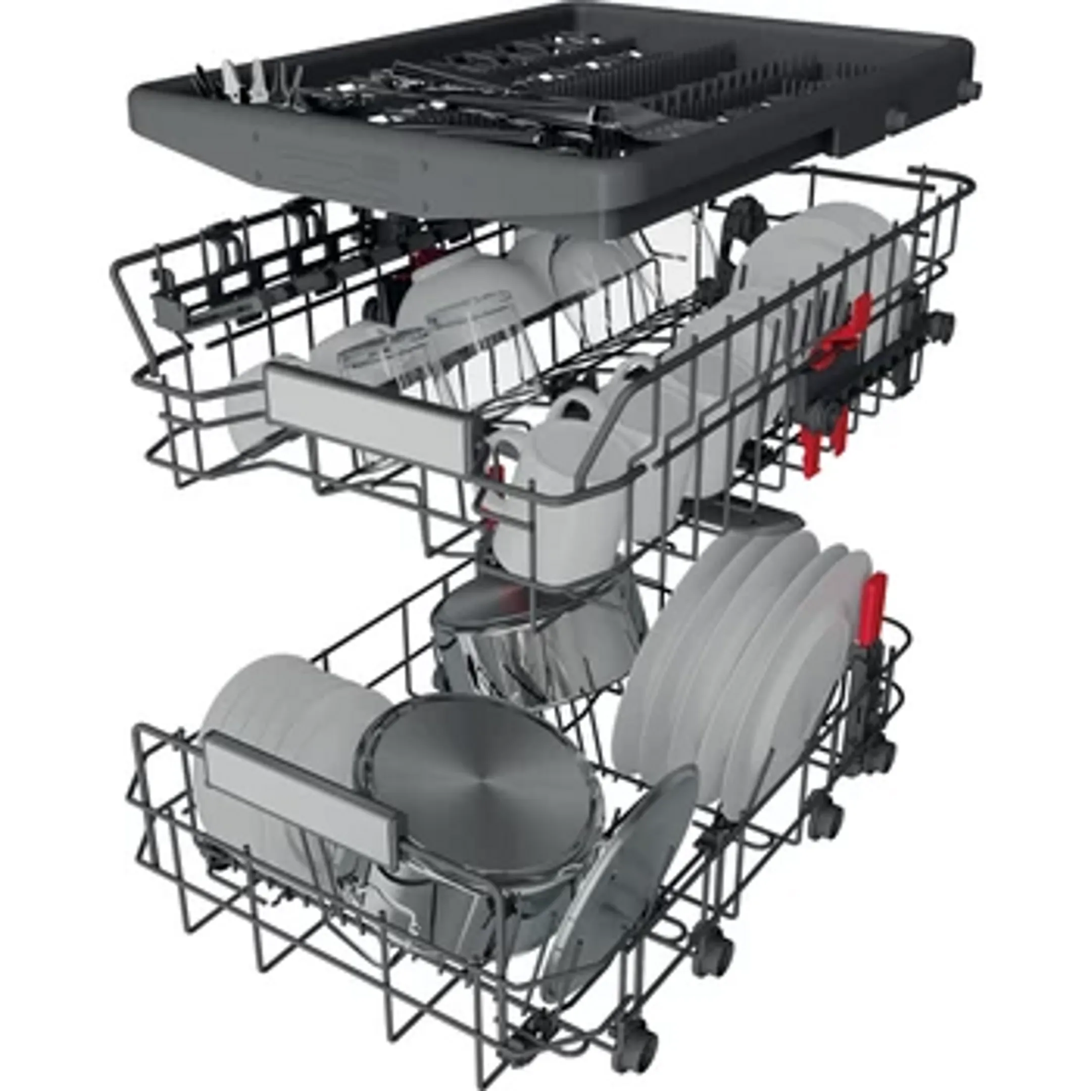 Whirlpool Inbouw vaatwasser WSIO 3O34 PFE X image