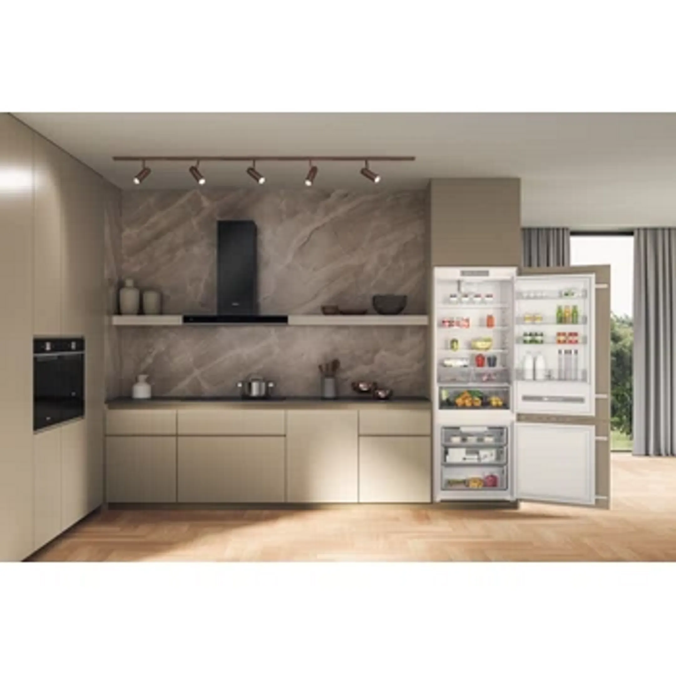 Whirlpool Combi frigo avec congélateur encastrable SP40 810 2 image