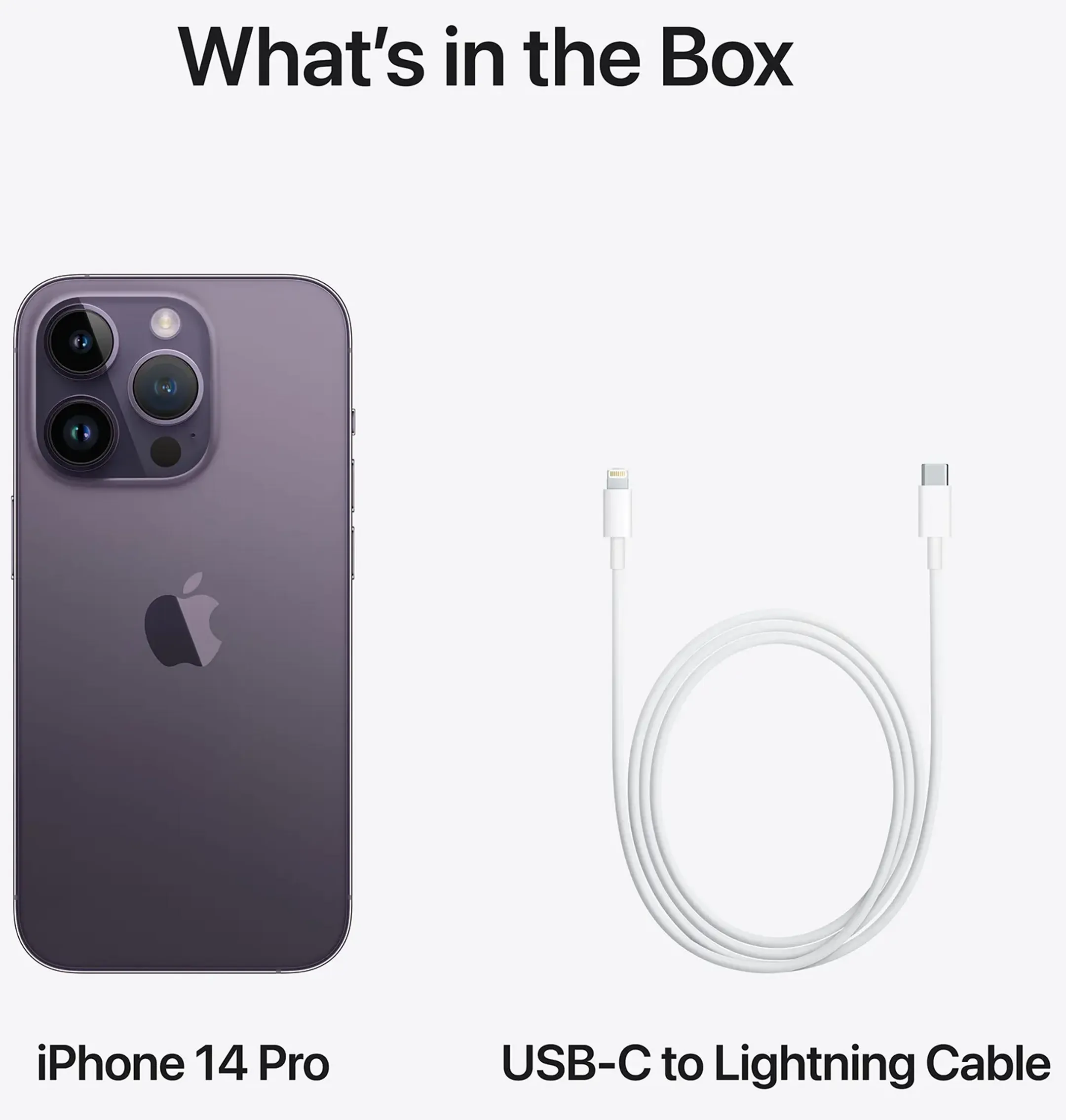 Apple iPhone 14 Pro 128 GB - Paars - Refurbished grade B image