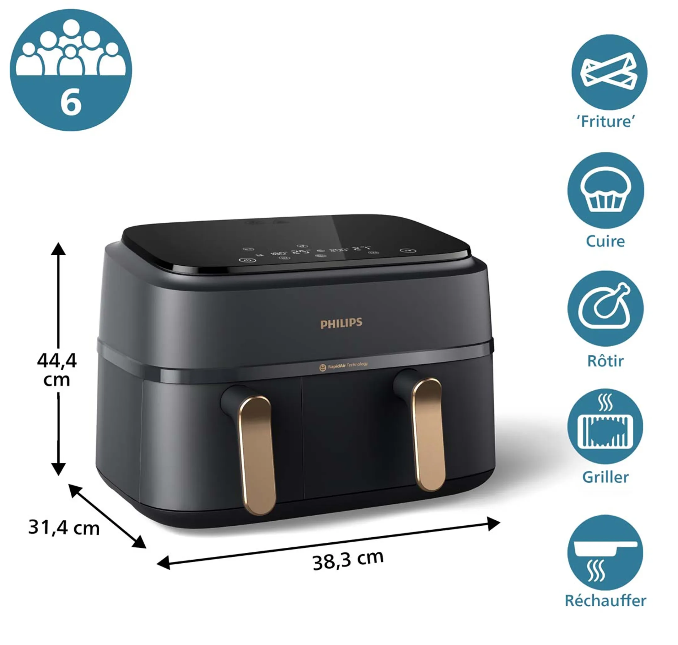 Philips Airfryer série 3000 NA352/00 image