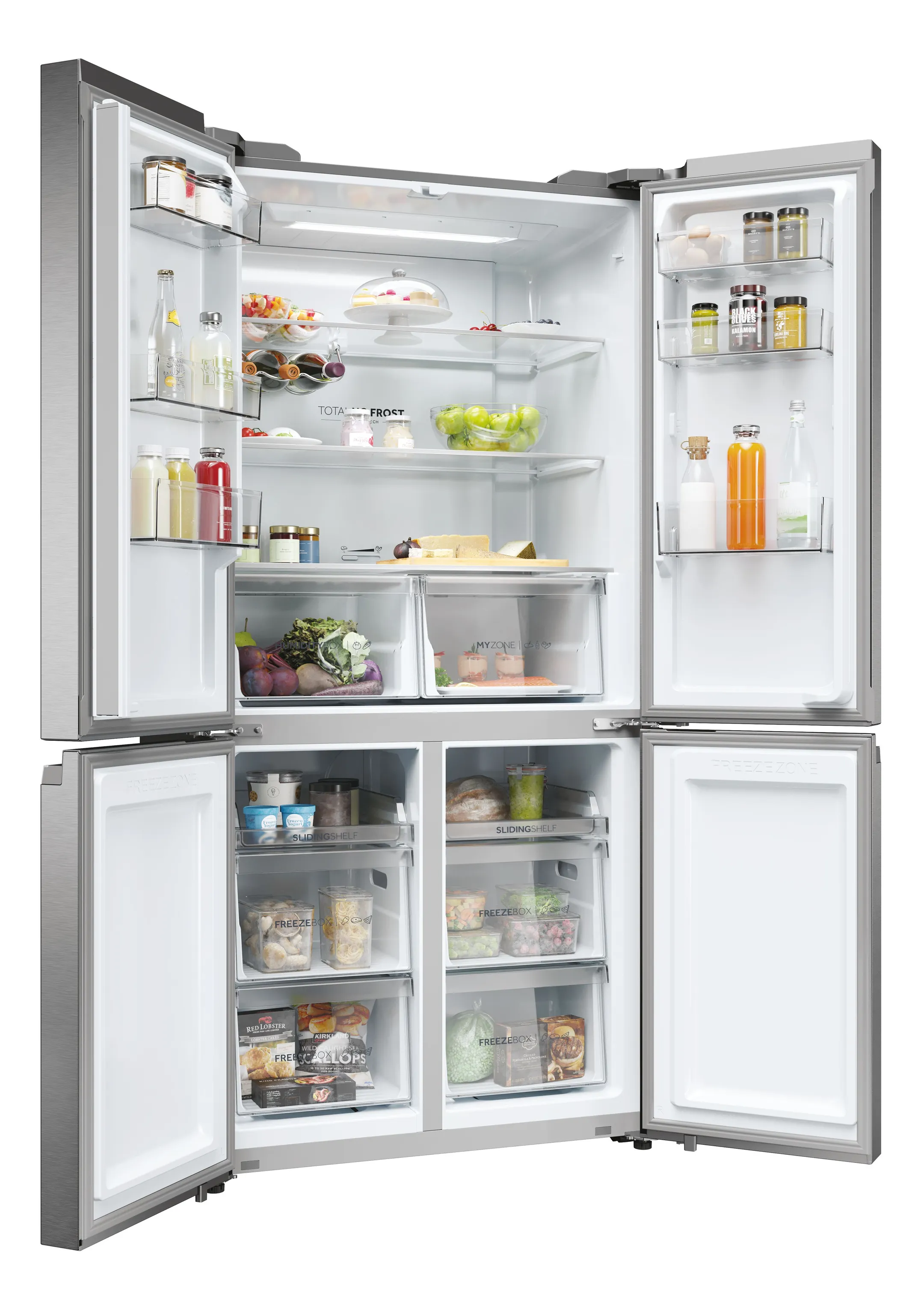 Haier Amerikaanse koelkast HCR5919ENMP TotalNoFrost image