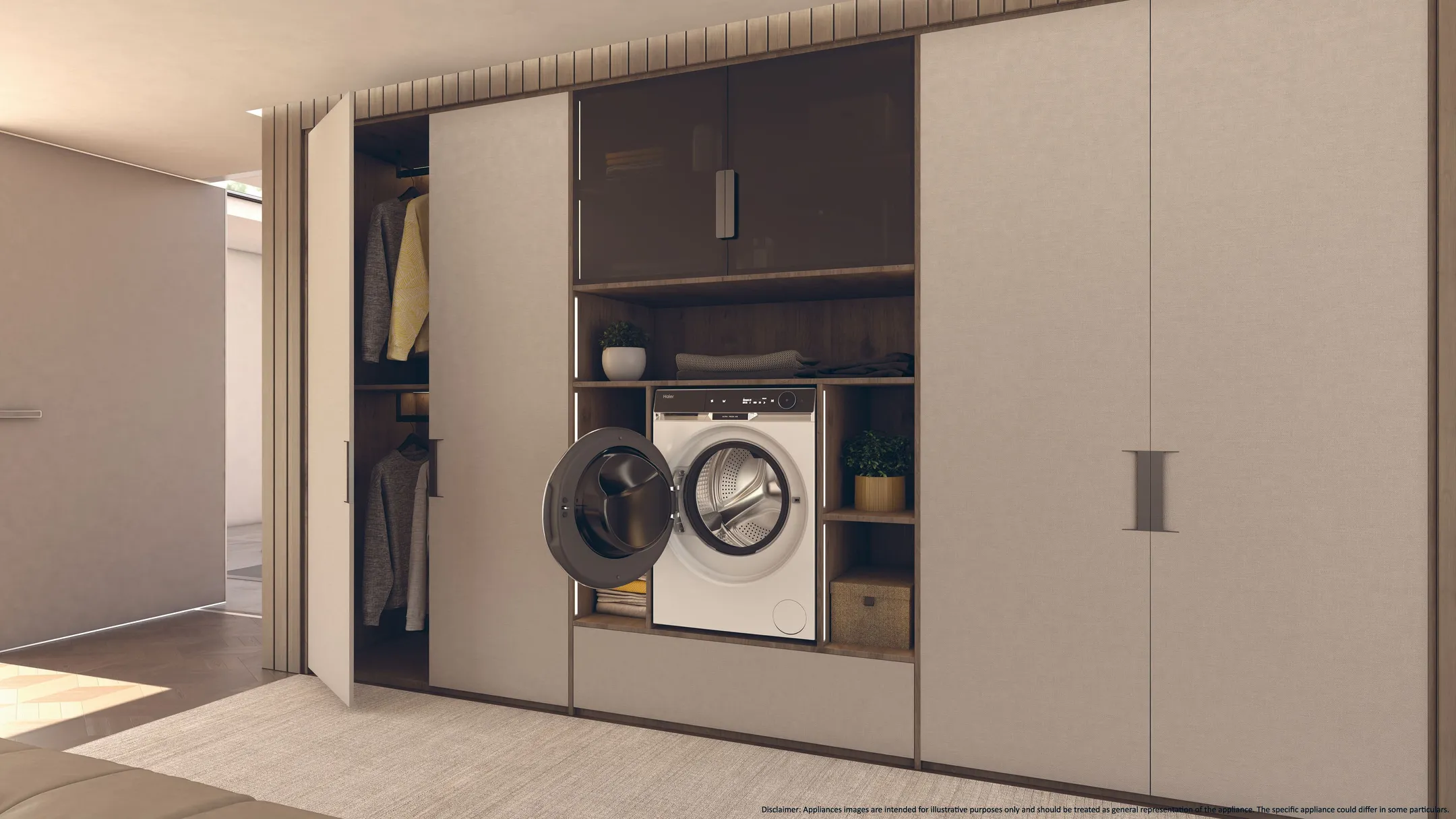 Haier Machine à laver HW110-BD14397U1S Ultrafresh Connected image