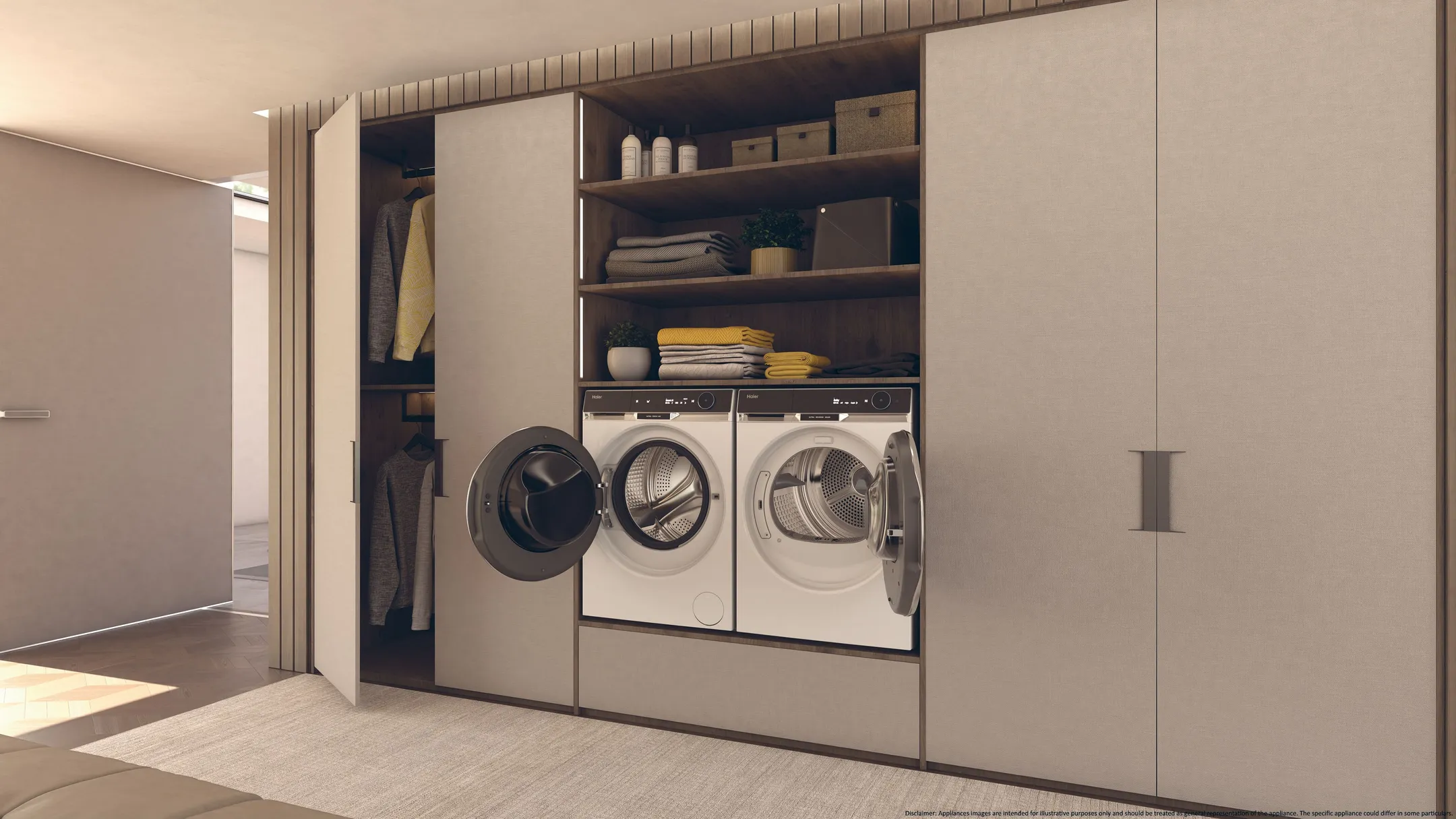 Haier Machine à laver HW110-BD14397U1S Ultrafresh Connected image