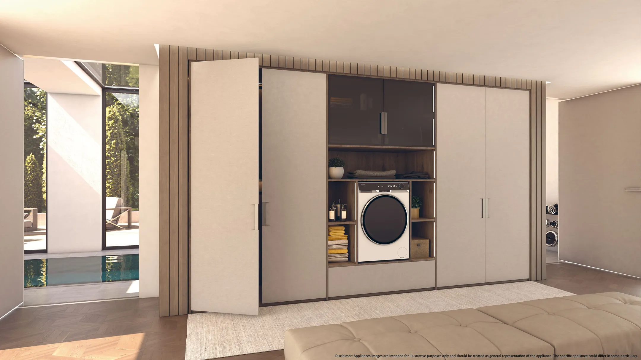 Haier Machine à laver HW110-BD14397U1S Ultrafresh Connected image