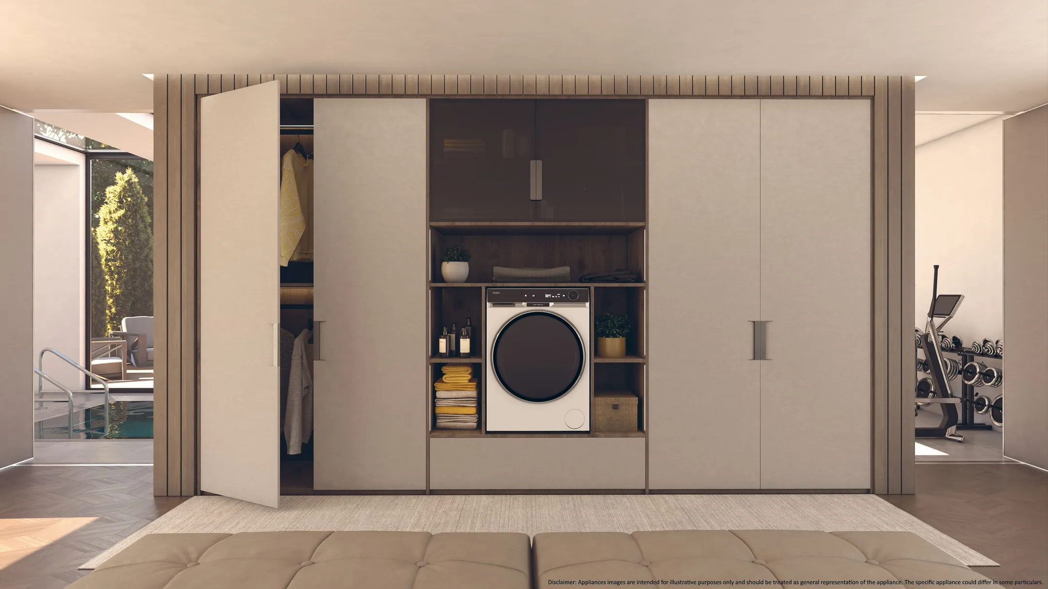 Haier Machine à laver HW110-BD14397U1S Ultrafresh Connected image