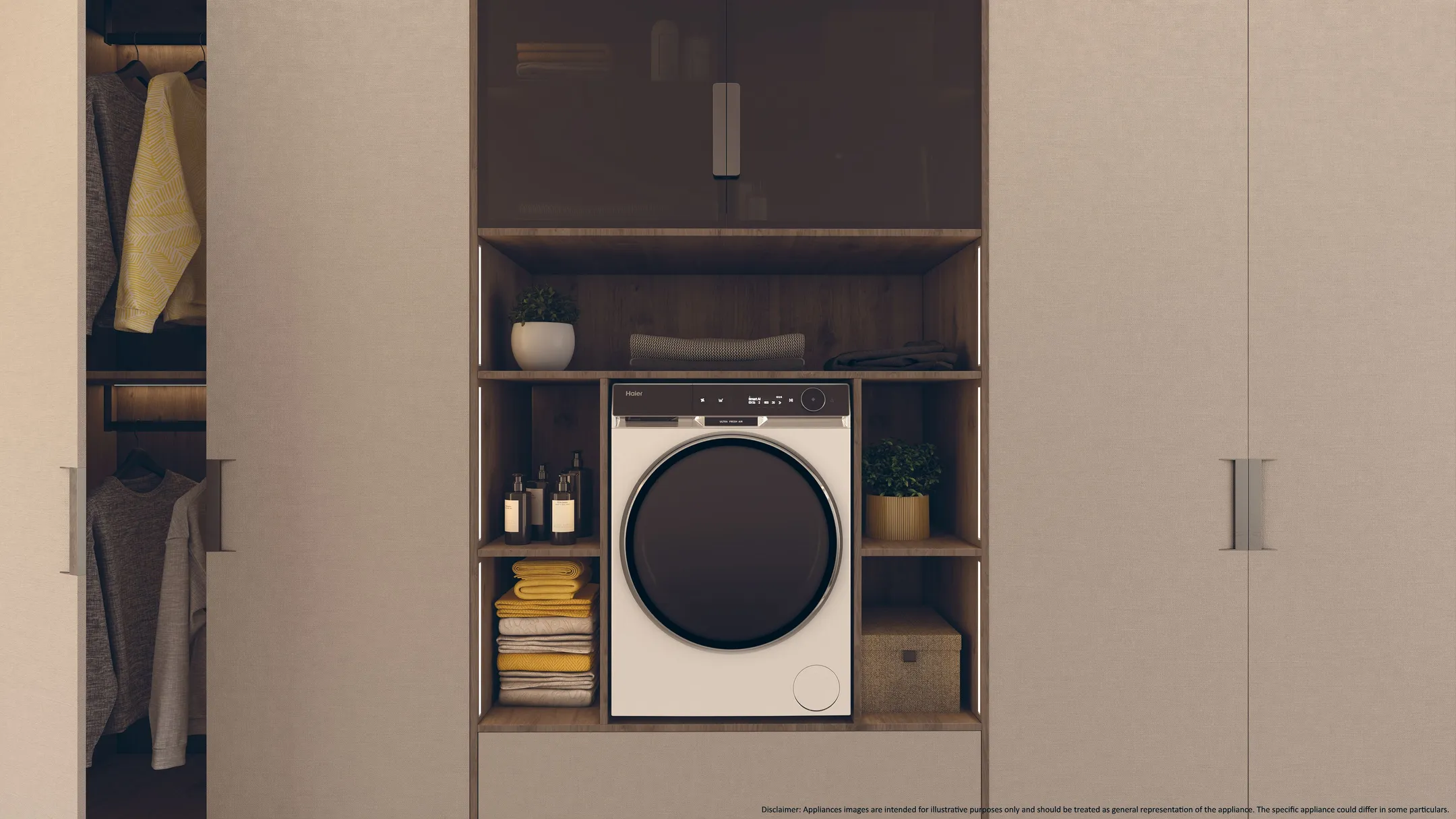 Haier Machine à laver HW110-BD14397U1S Ultrafresh Connected image