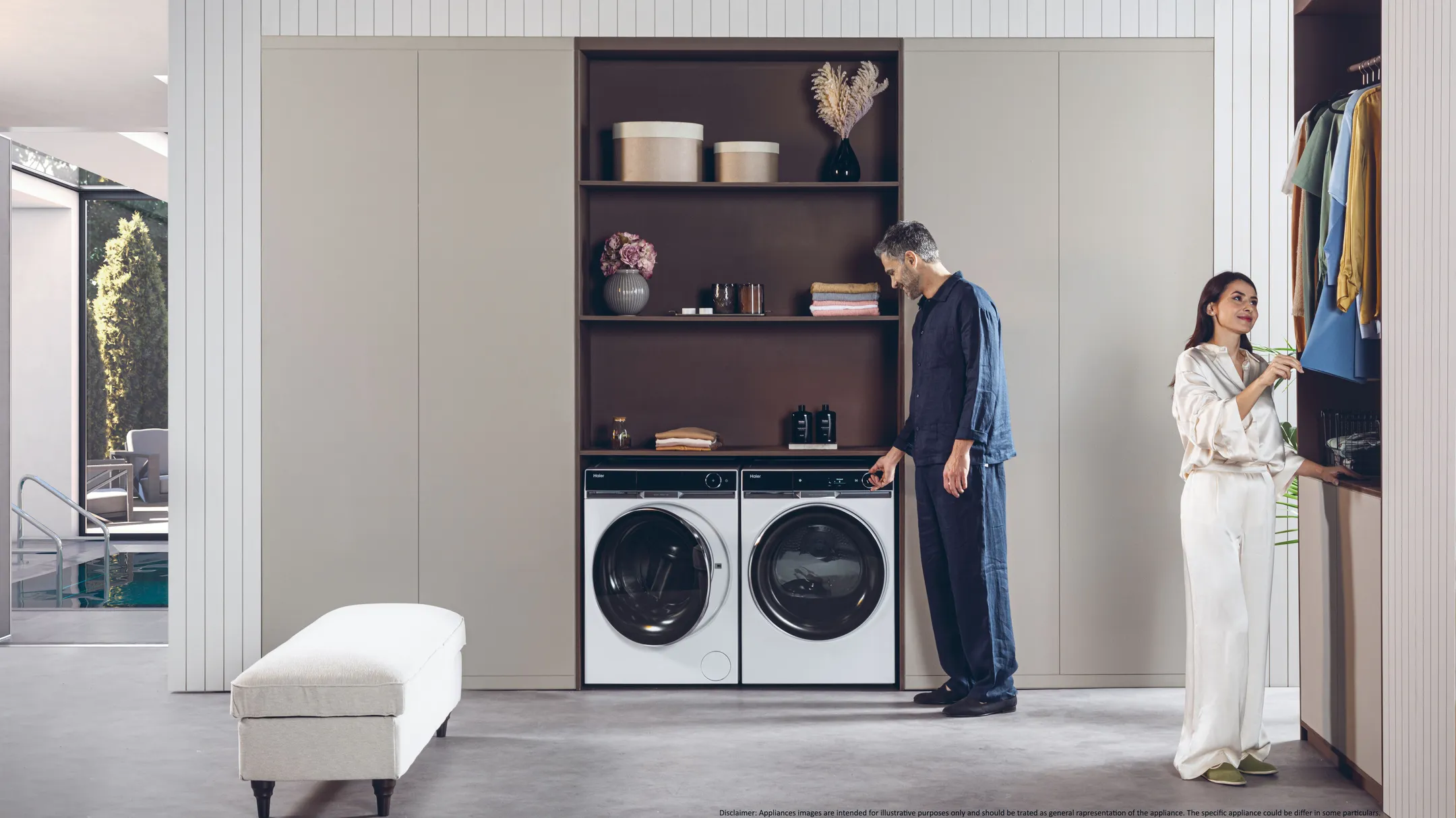 Haier Machine à laver HW110-BD14397U1S Ultrafresh Connected image