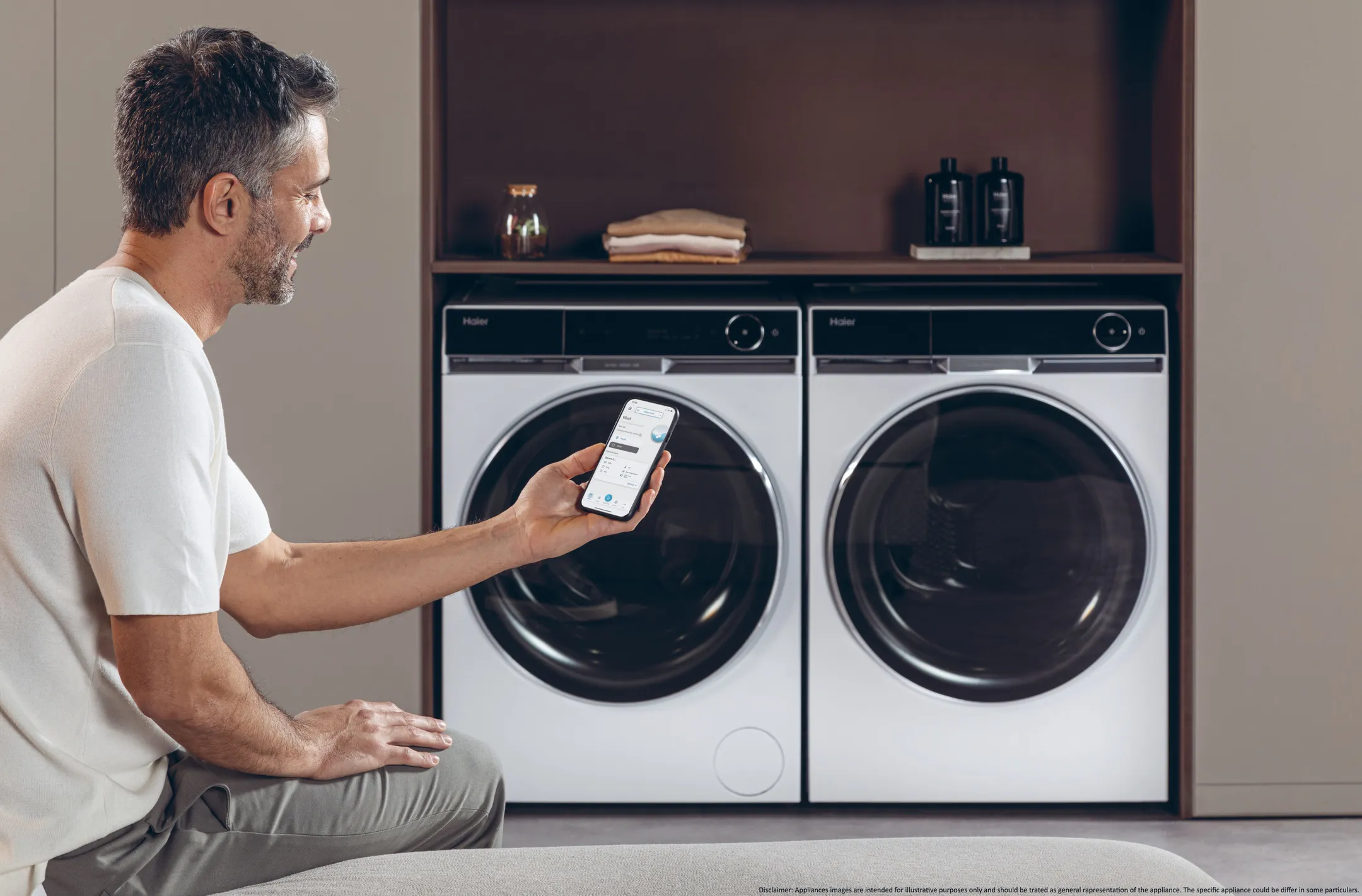 Haier Machine à laver HW110-BD14397U1S Ultrafresh Connected image