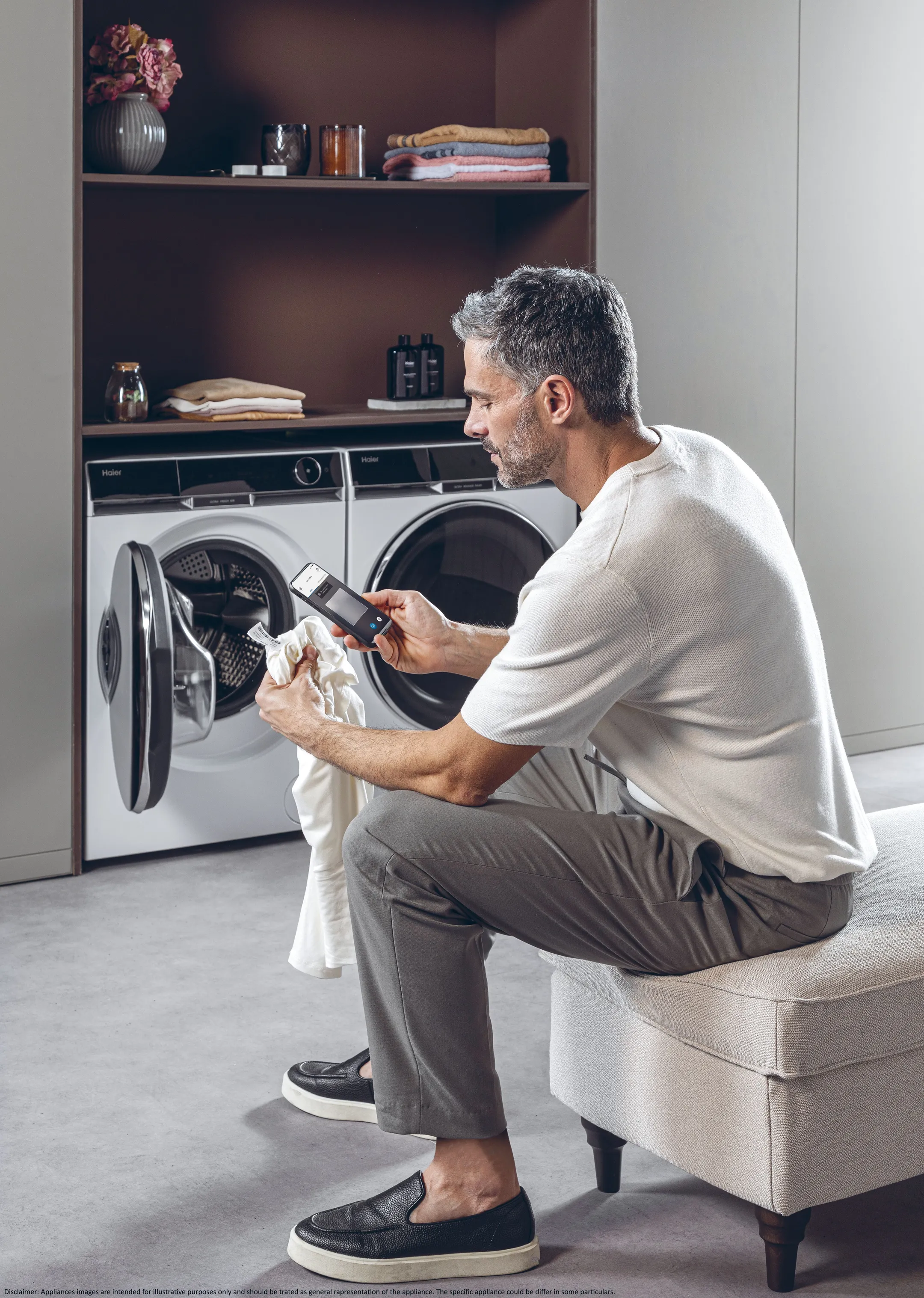 Haier Machine à laver HW110-BD14397U1S Ultrafresh Connected image