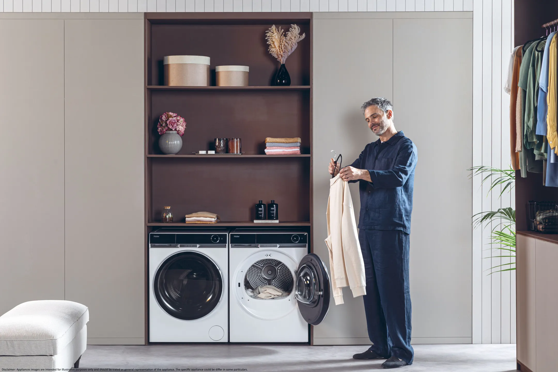 Haier Machine à laver HW110-BD14397U1S Ultrafresh Connected image