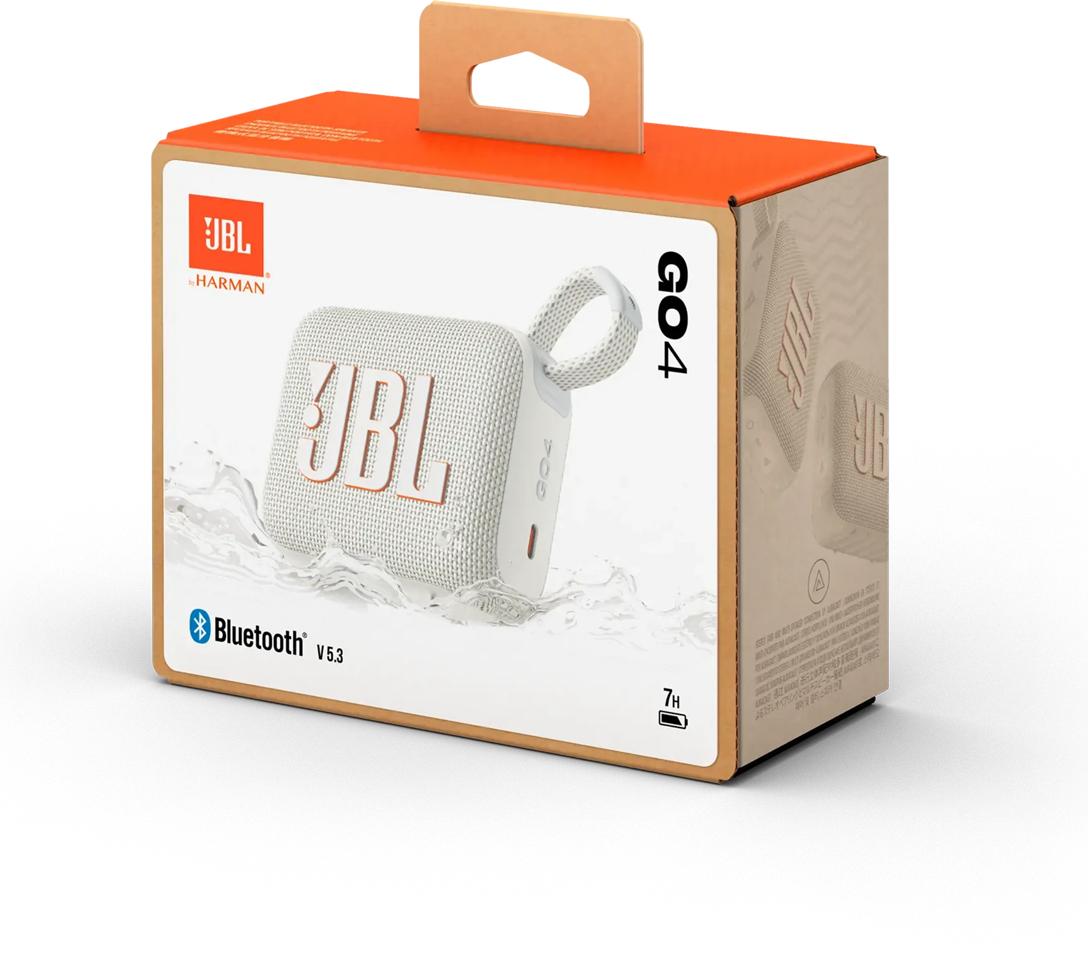 JBL Enceinte Bluetooth Go 4 - Blanc image