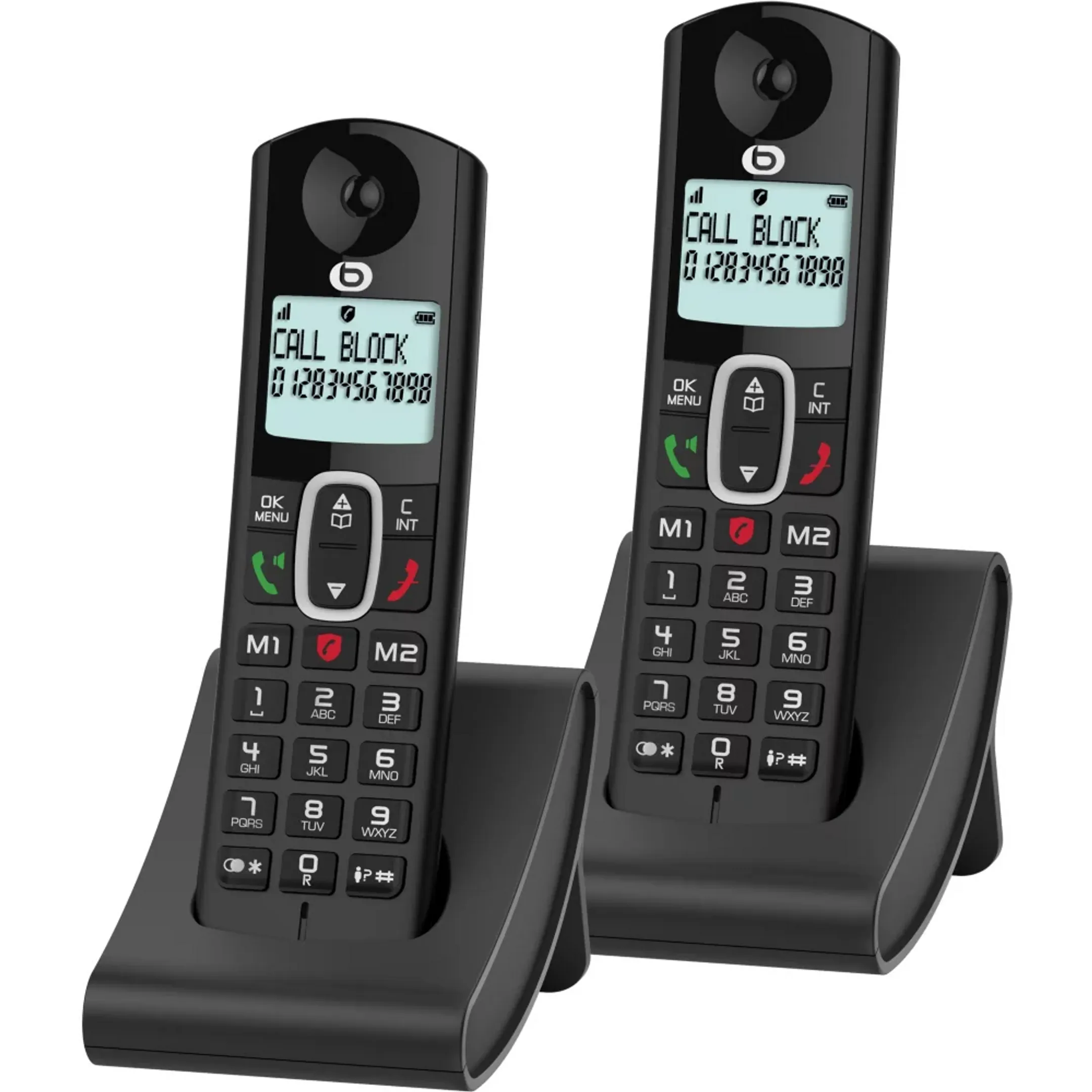 Essentiel-B Téléphone sans fil Tribu duo V3 - Noir image