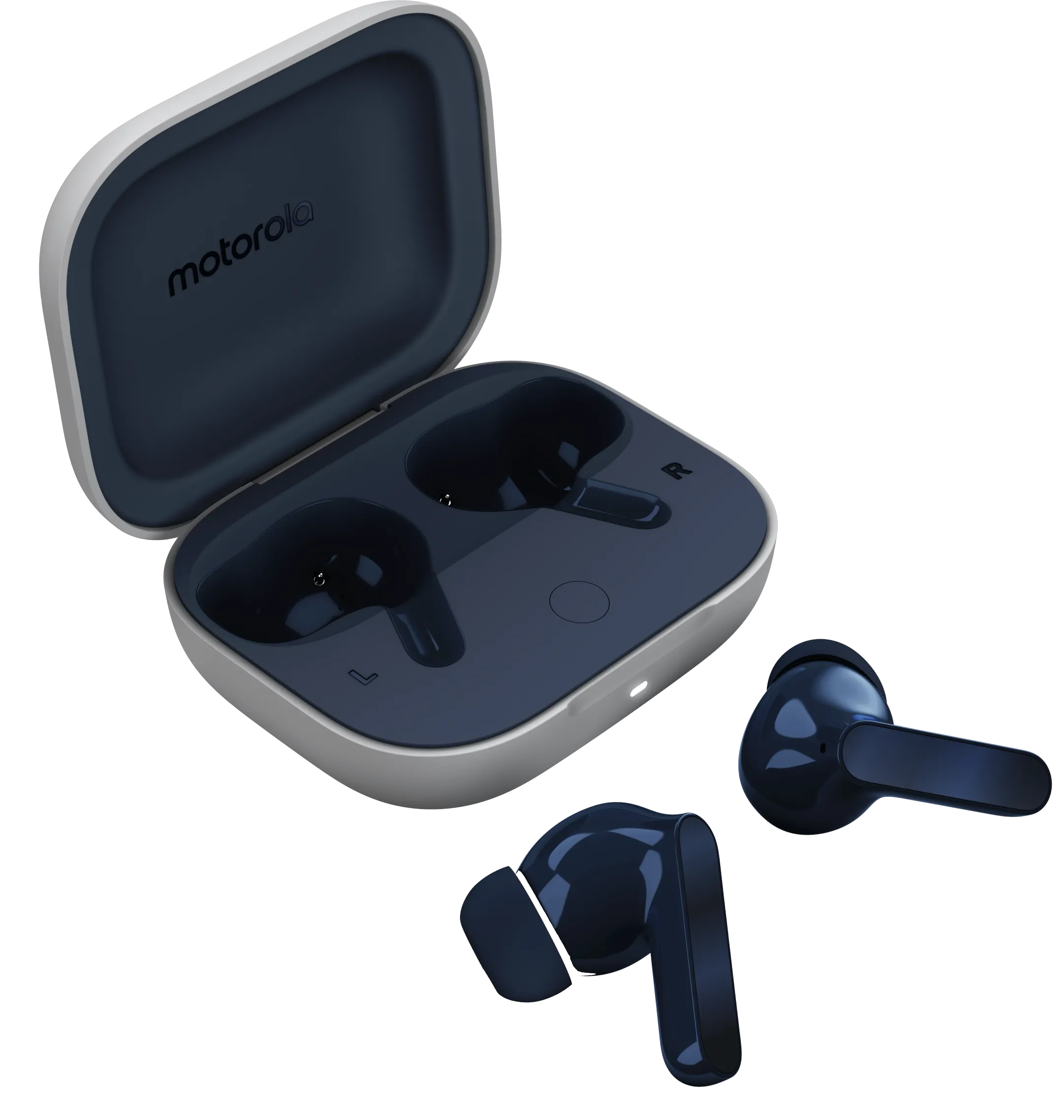 Motorola Ecouteurs sans fil Motobuds - Bleu image