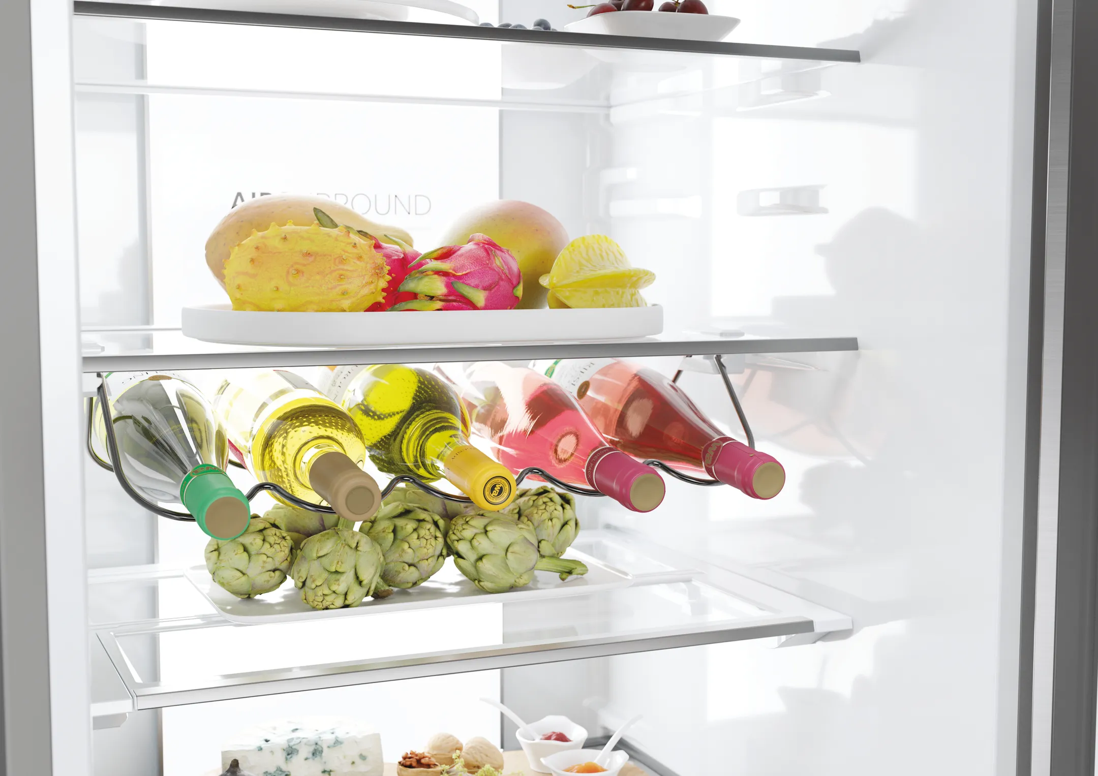 Haier Koelkast met diepvriezer HTW7620CNMP Easy Access image