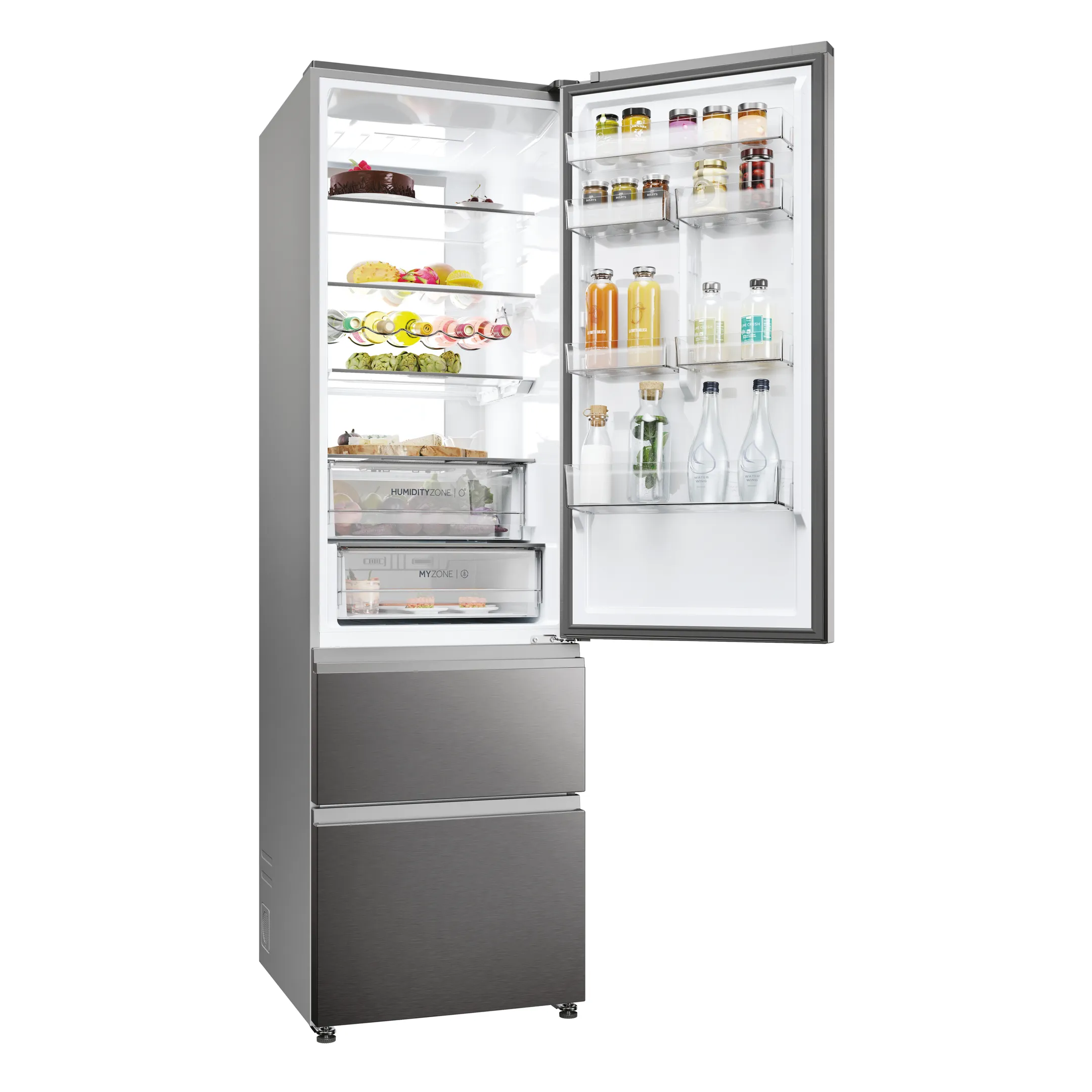 Haier Koelkast met diepvriezer HTW7620CNMP Easy Access image