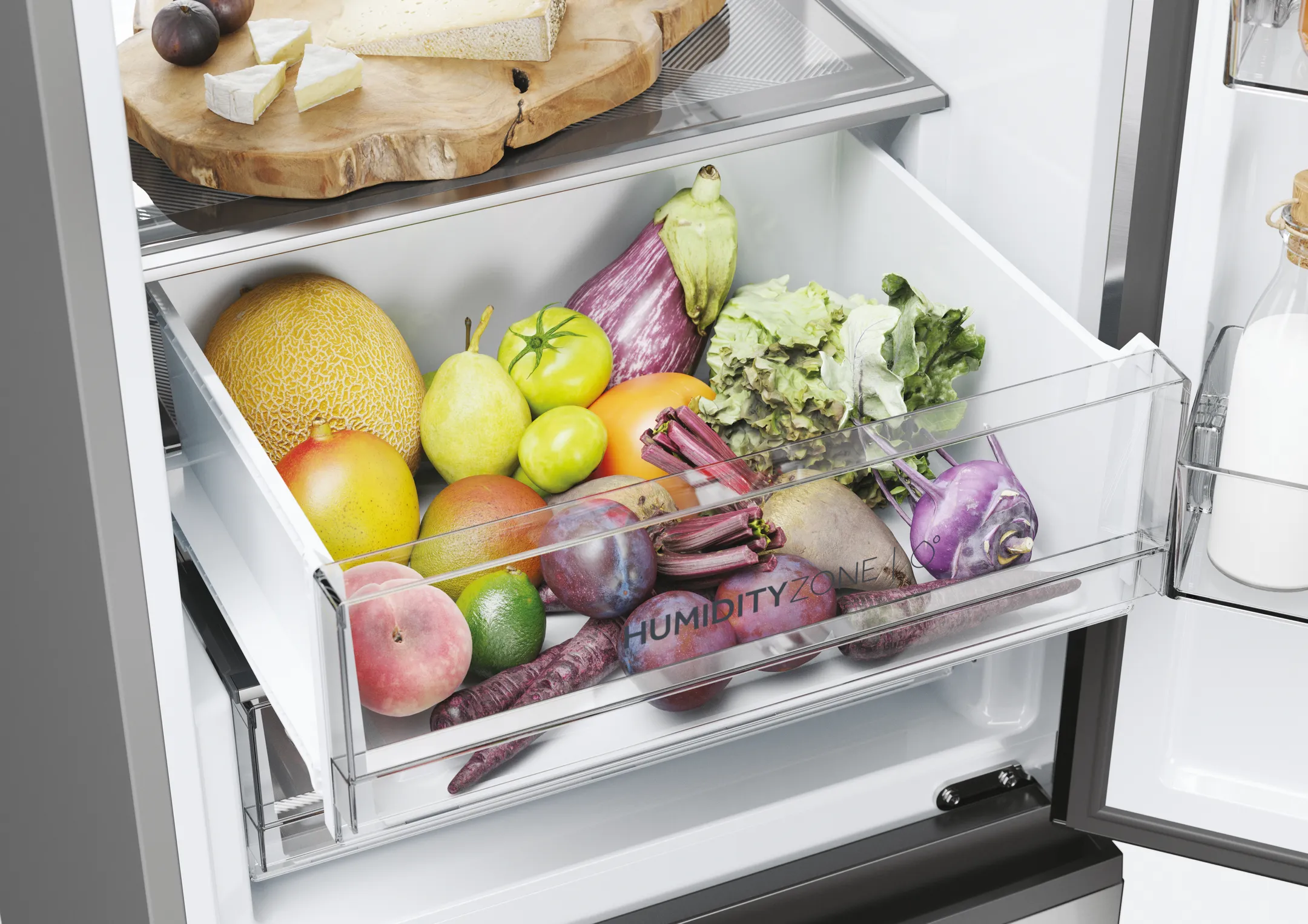 Haier Koelkast met diepvriezer HTW7620CNMP Easy Access image