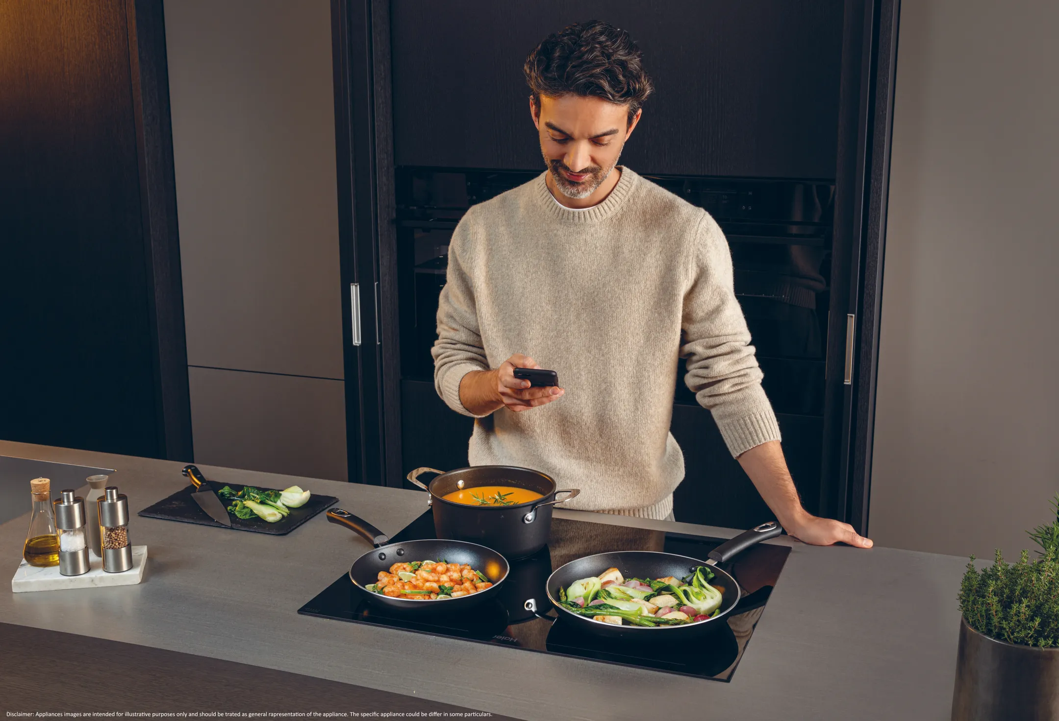 Haier Taque induction HAMTB56IRB1S Multizone image