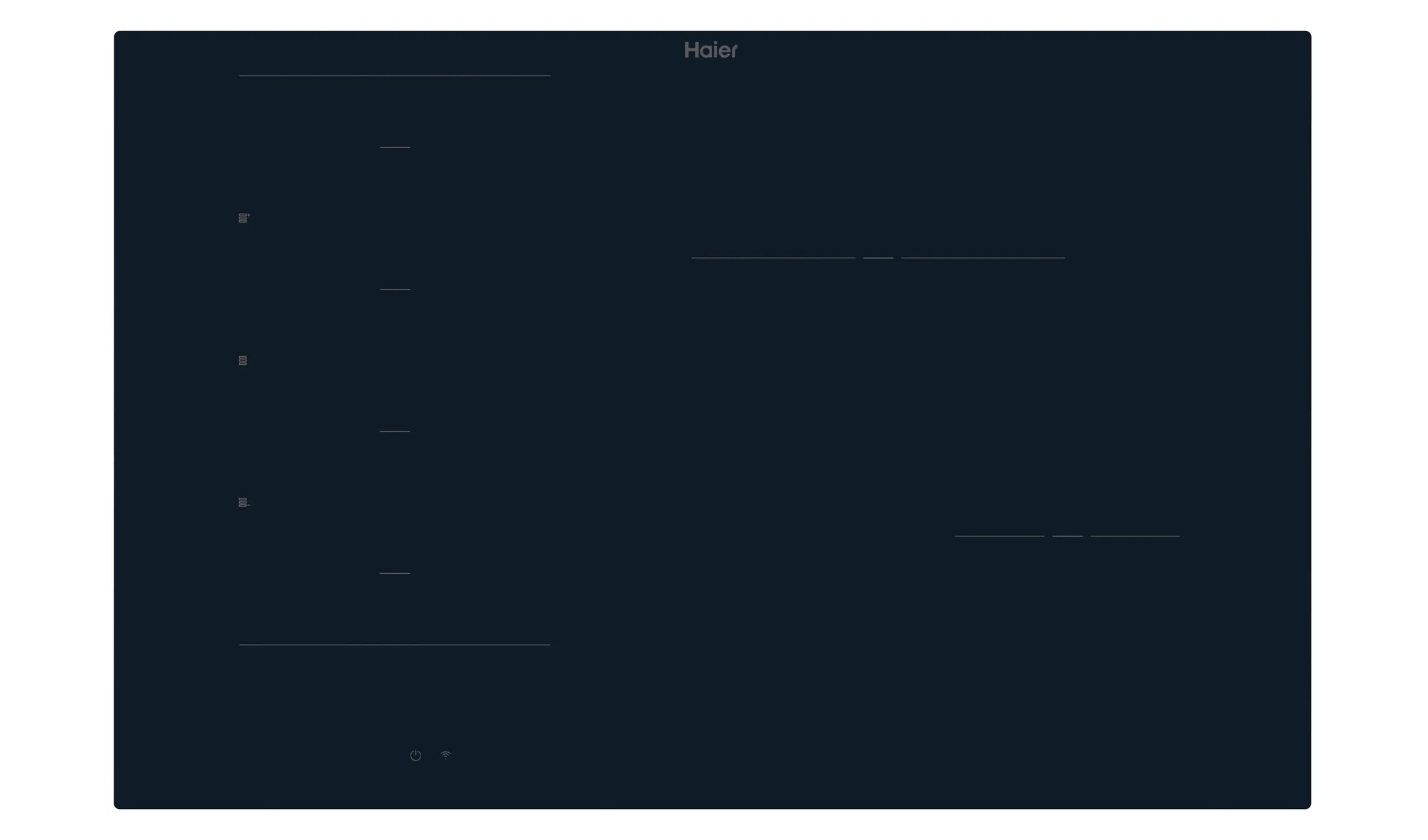 Haier Inductiekookplaat HAMTB86IRCS Multizone Varycook image
