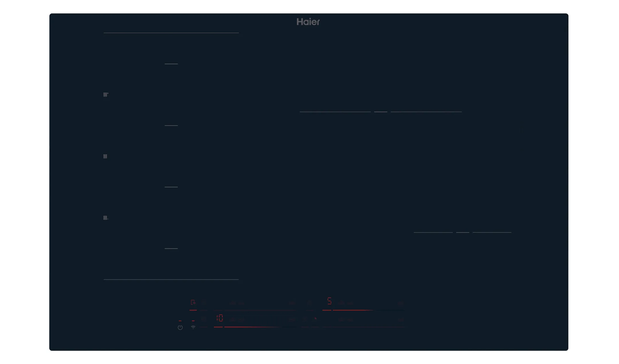 Haier Inductiekookplaat HAMTB86IRCS Multizone Varycook image