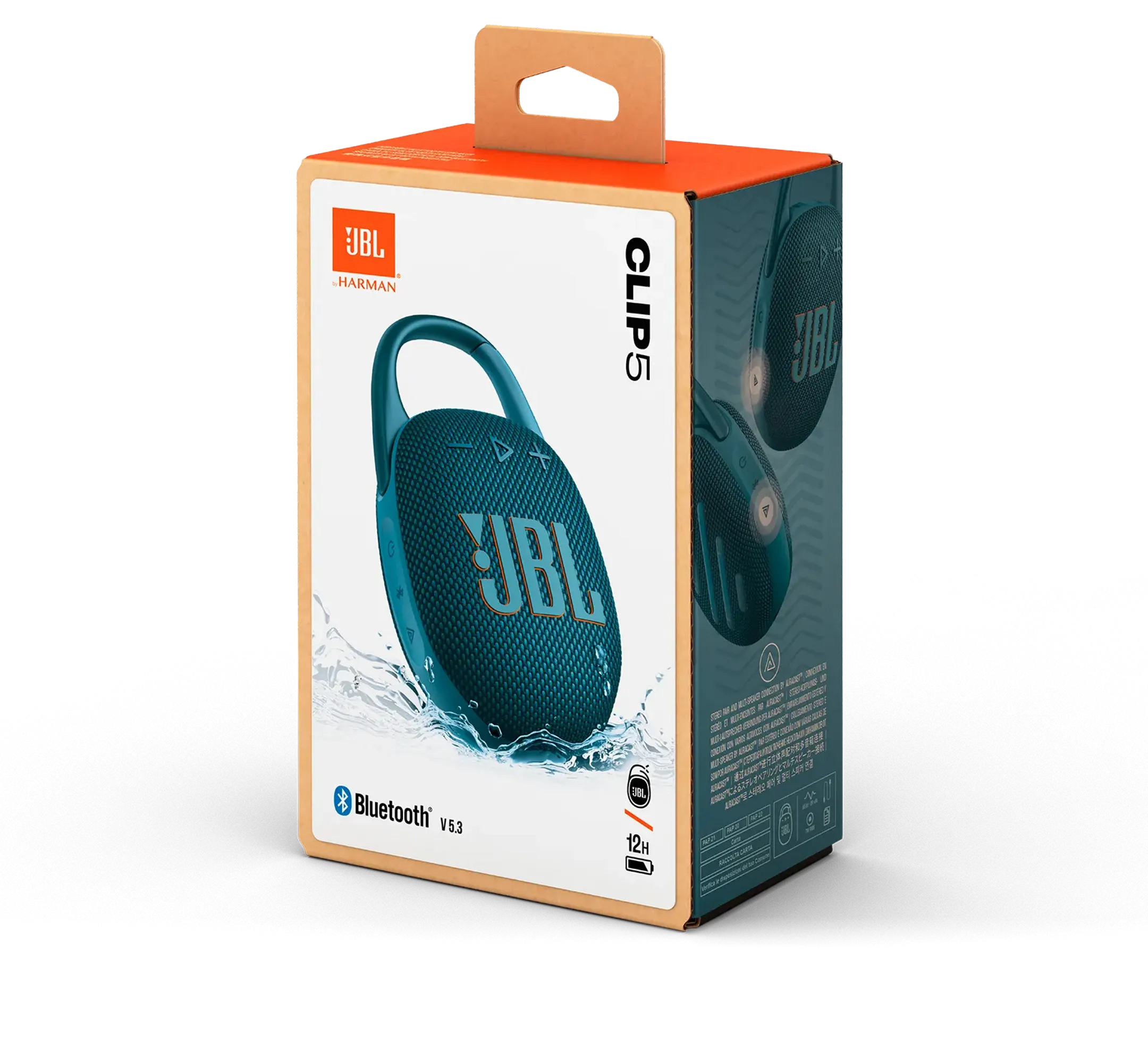JBL Clip 5 Bluetooth speaker - Blauw image