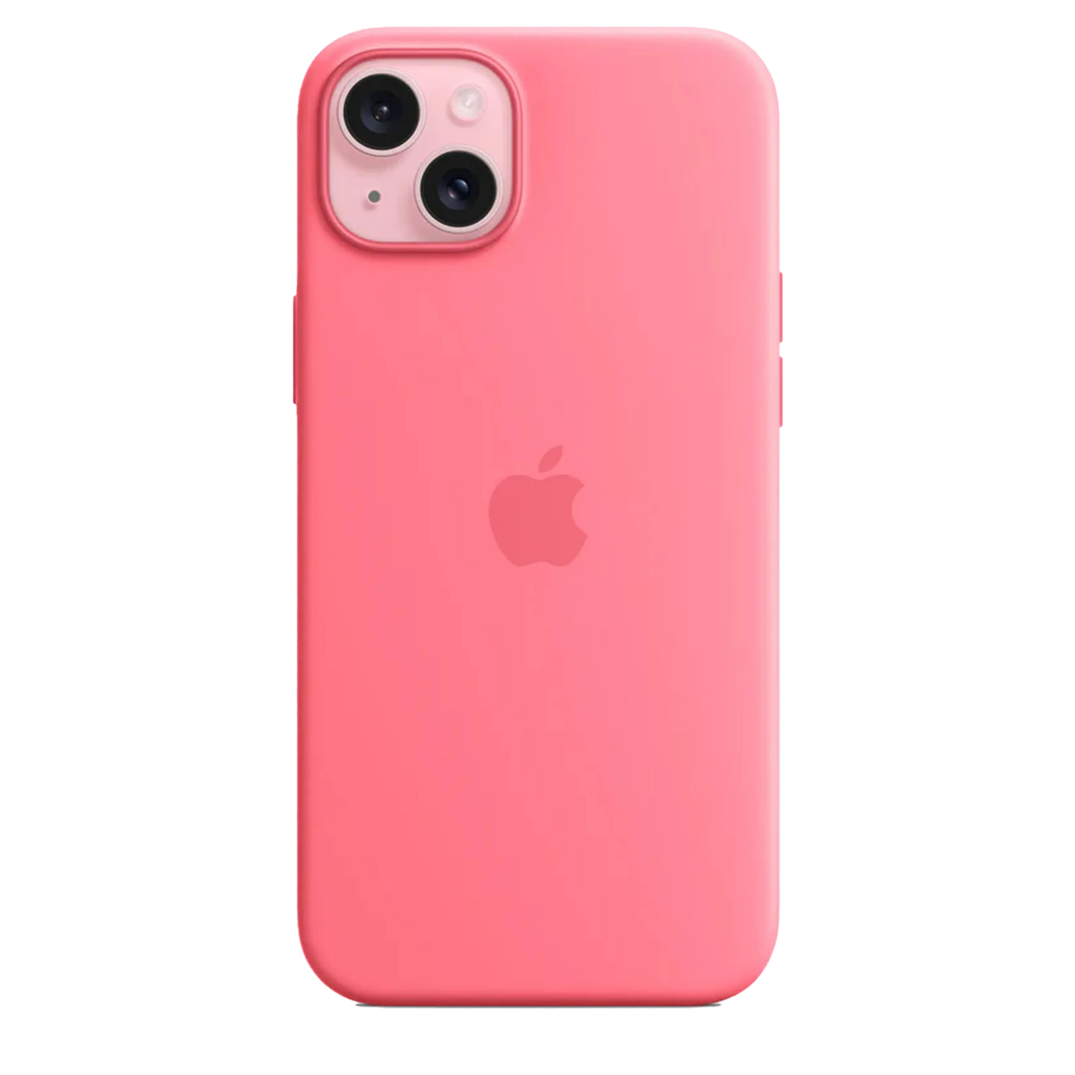 Silicone hoesje met MagSafe voor iPhone 15Plus -Roze