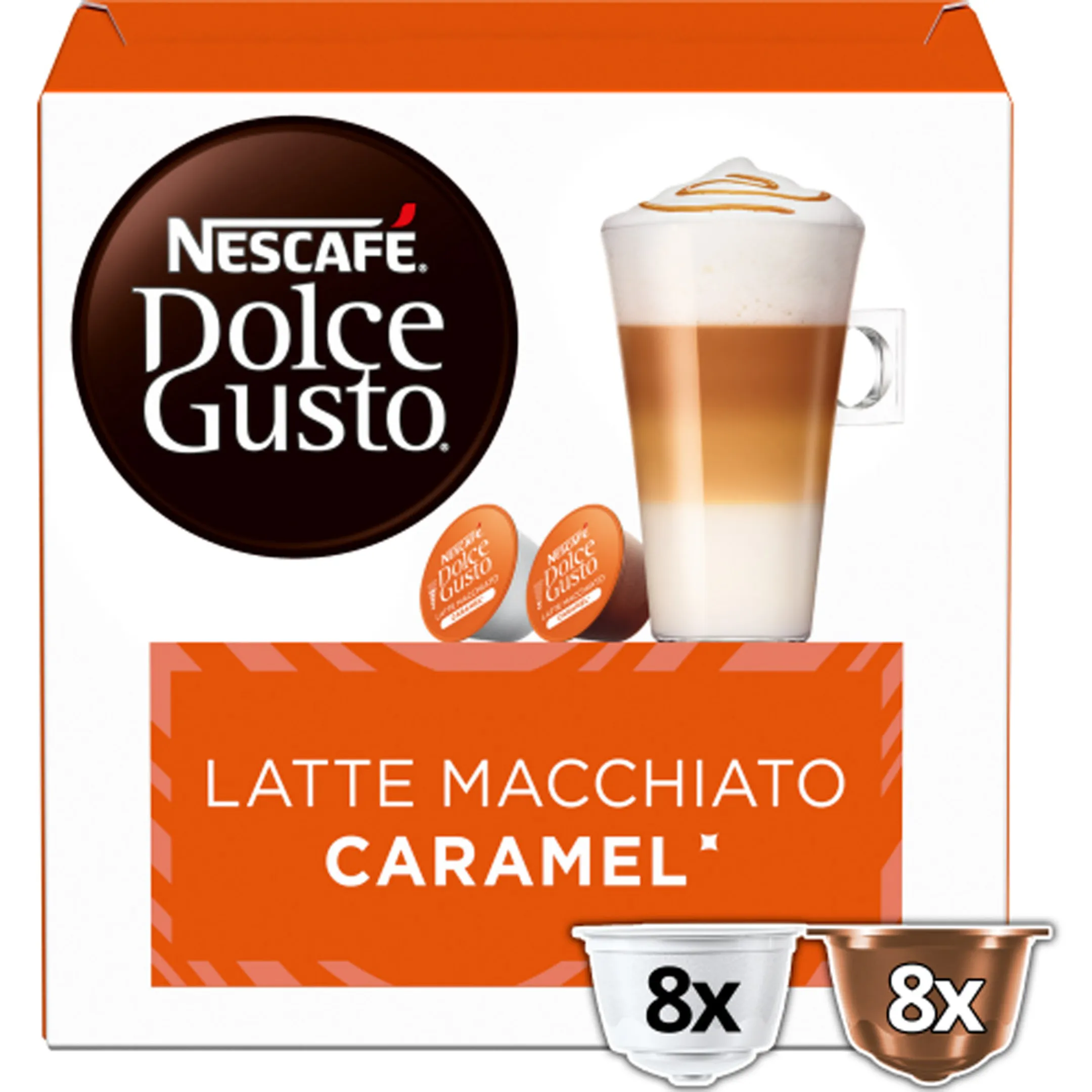 Dolce Gusto Capsule - Latte Macchiato Caramel - 16 image