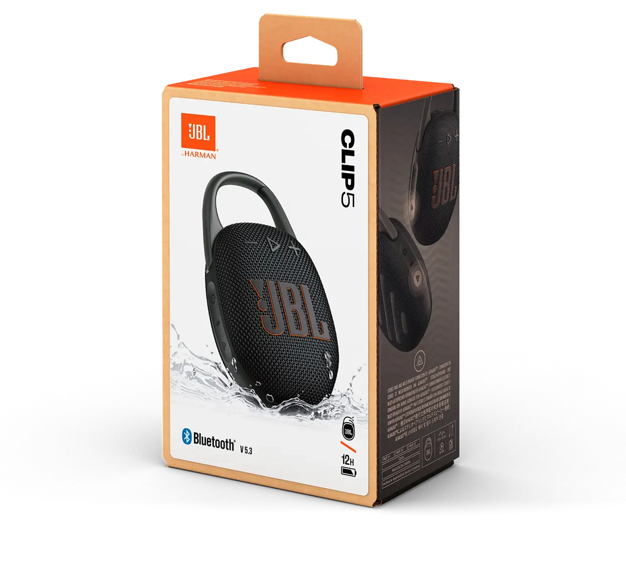 JBL Bluetooth speaker Clip 5 - Zwart image