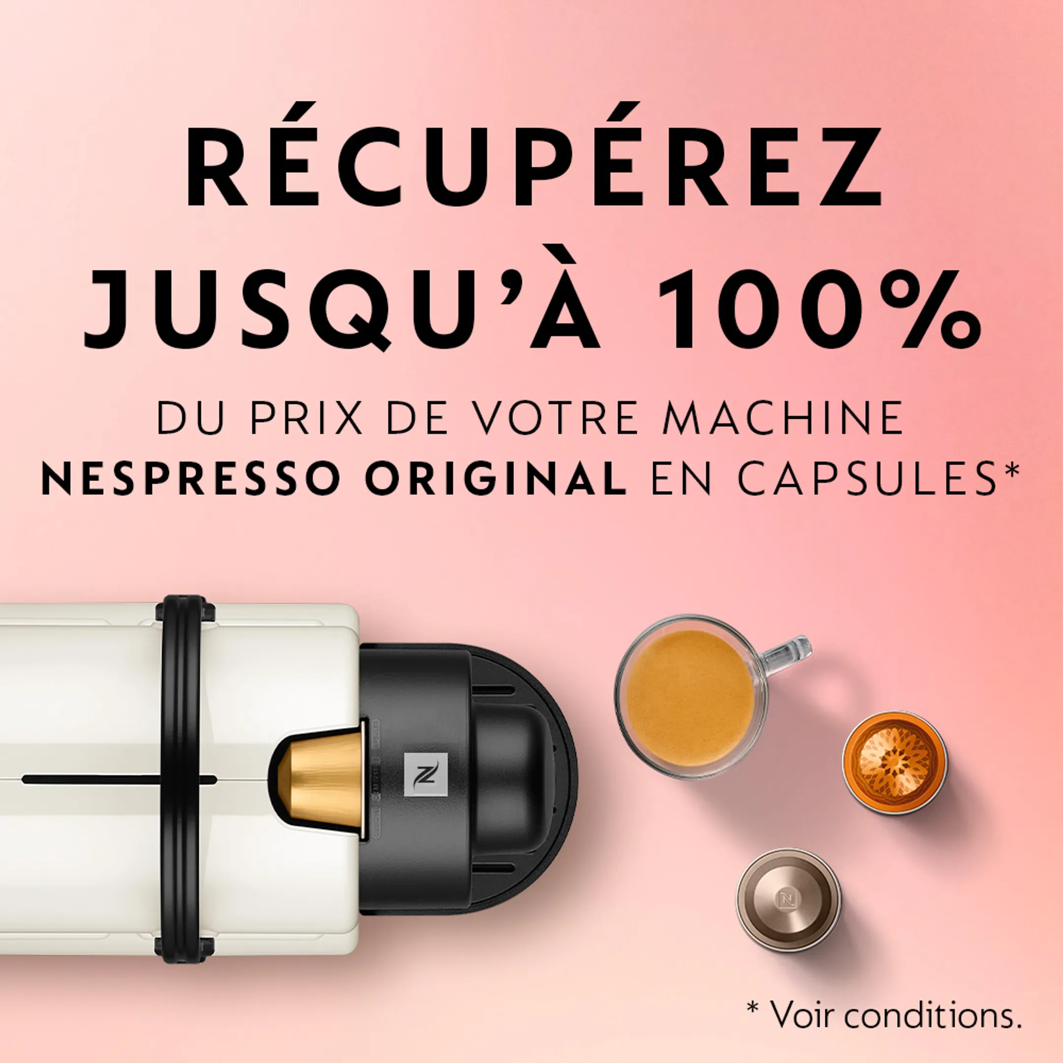 Krups Machine à café Nespresso Pixie Redesign Titan image