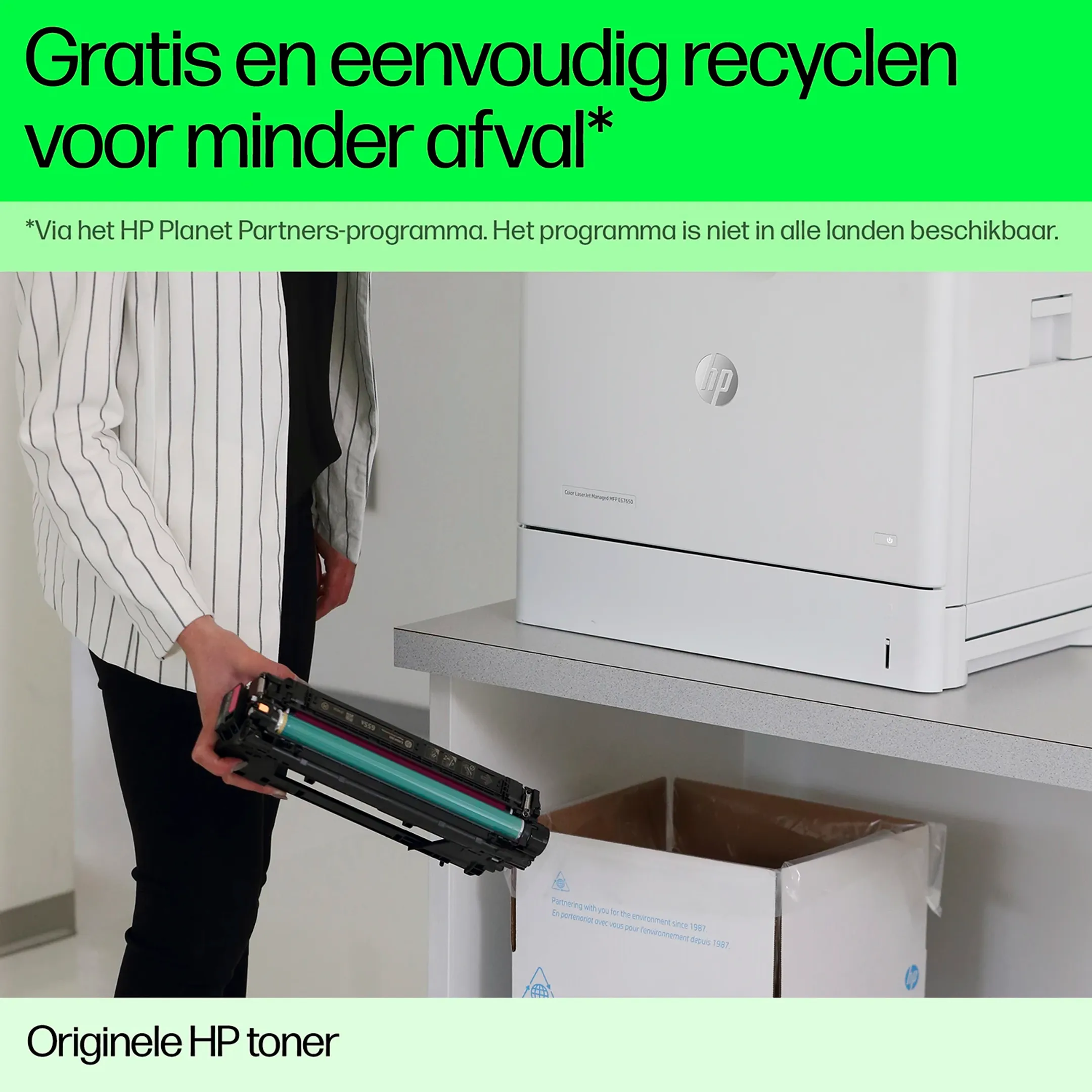 HP Toner 85A LaserJet - Zwart image